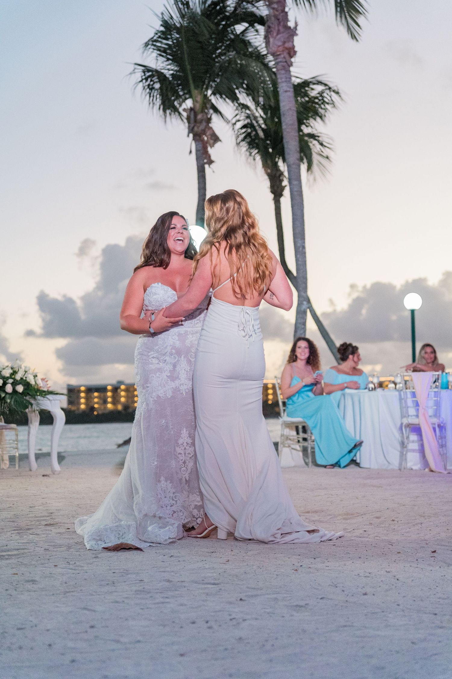 Barceló Maya Palace wedding reception first dance