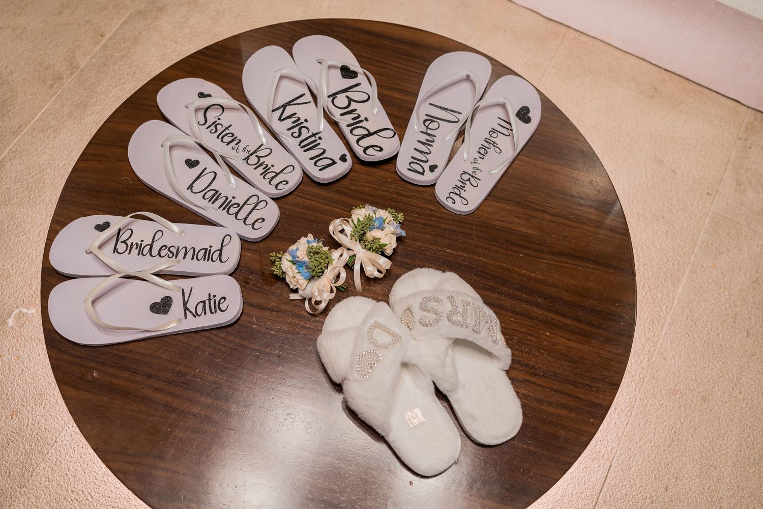 Dreams Vista Cancun Resort & Spa wedding - bride sandals