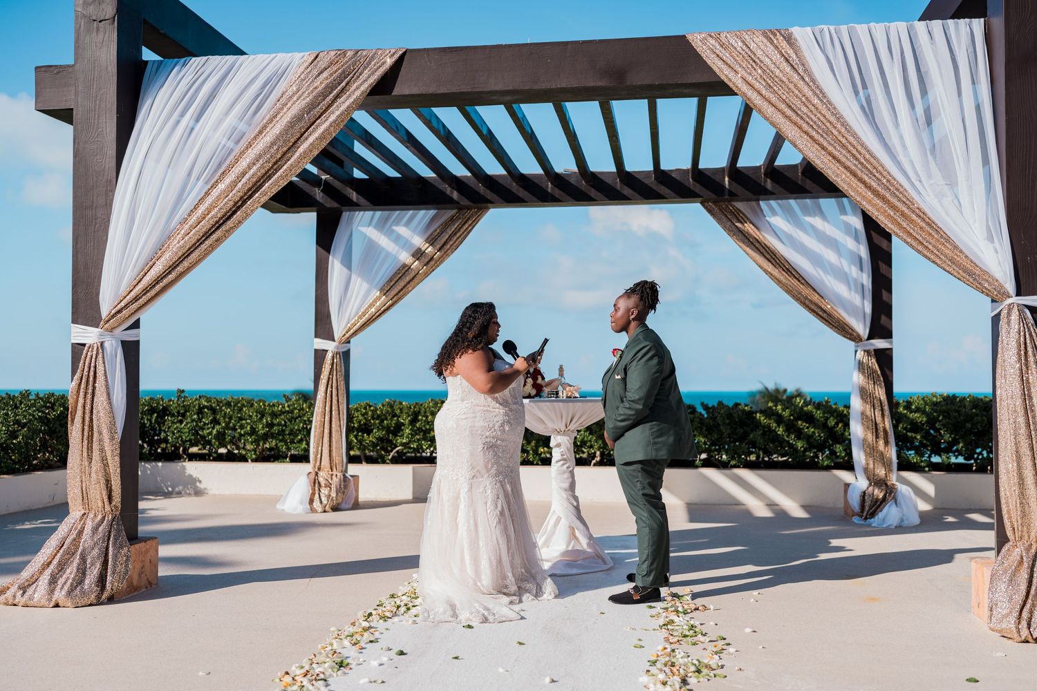 SECRETS PLAYA MUJERES WEDDING