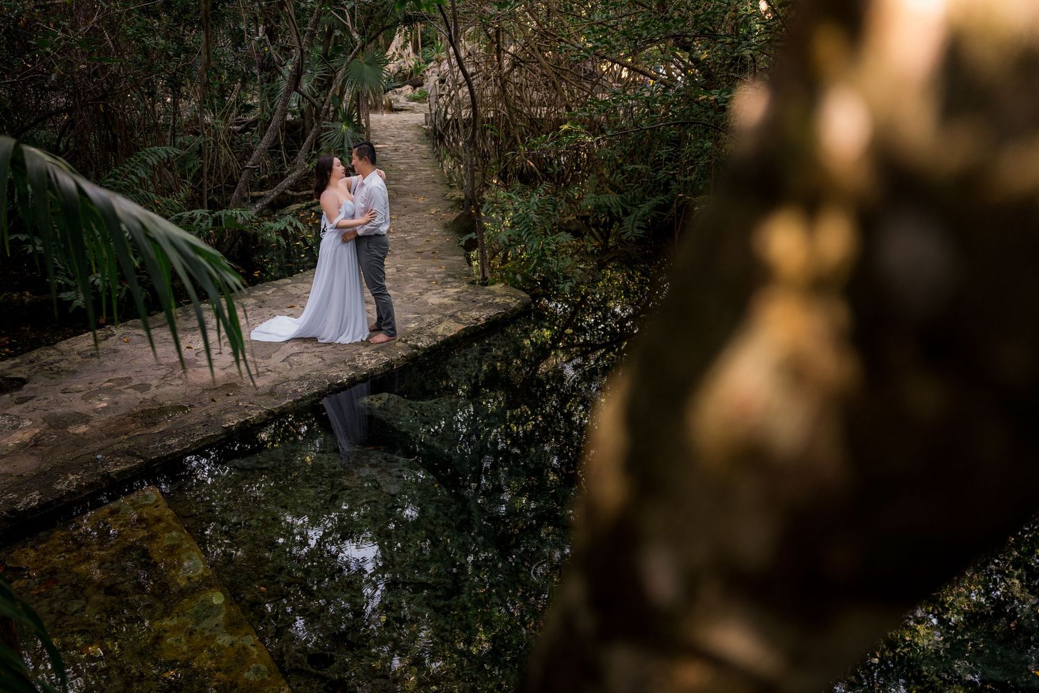 cenote marriage proposal photographer