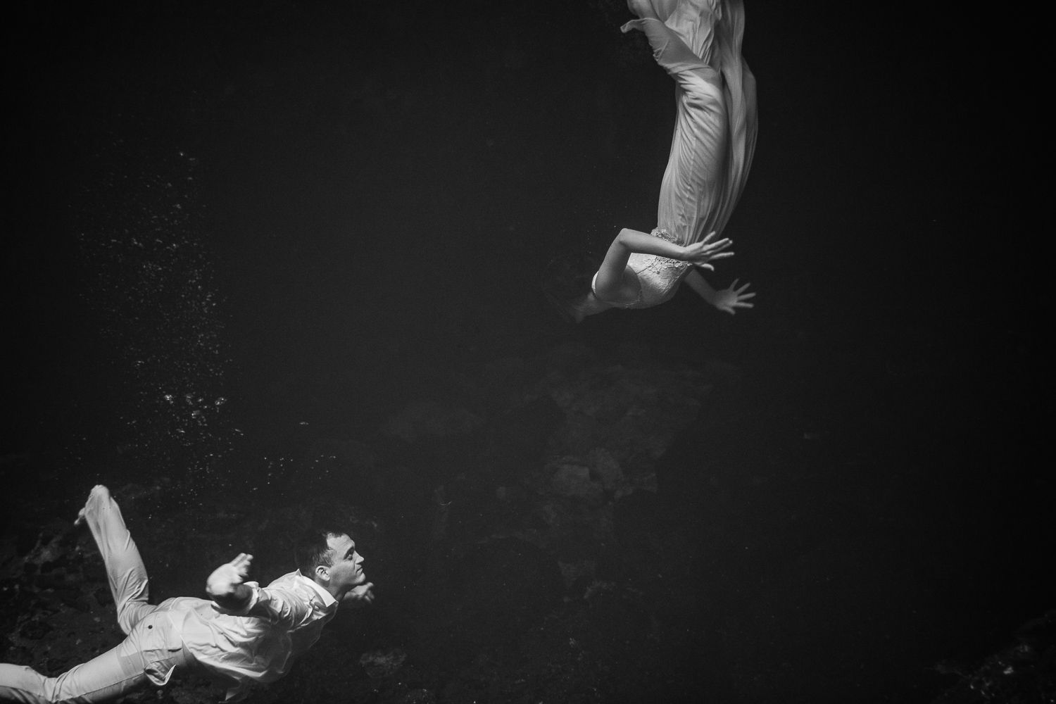 tulum cenote underwater photoshoot