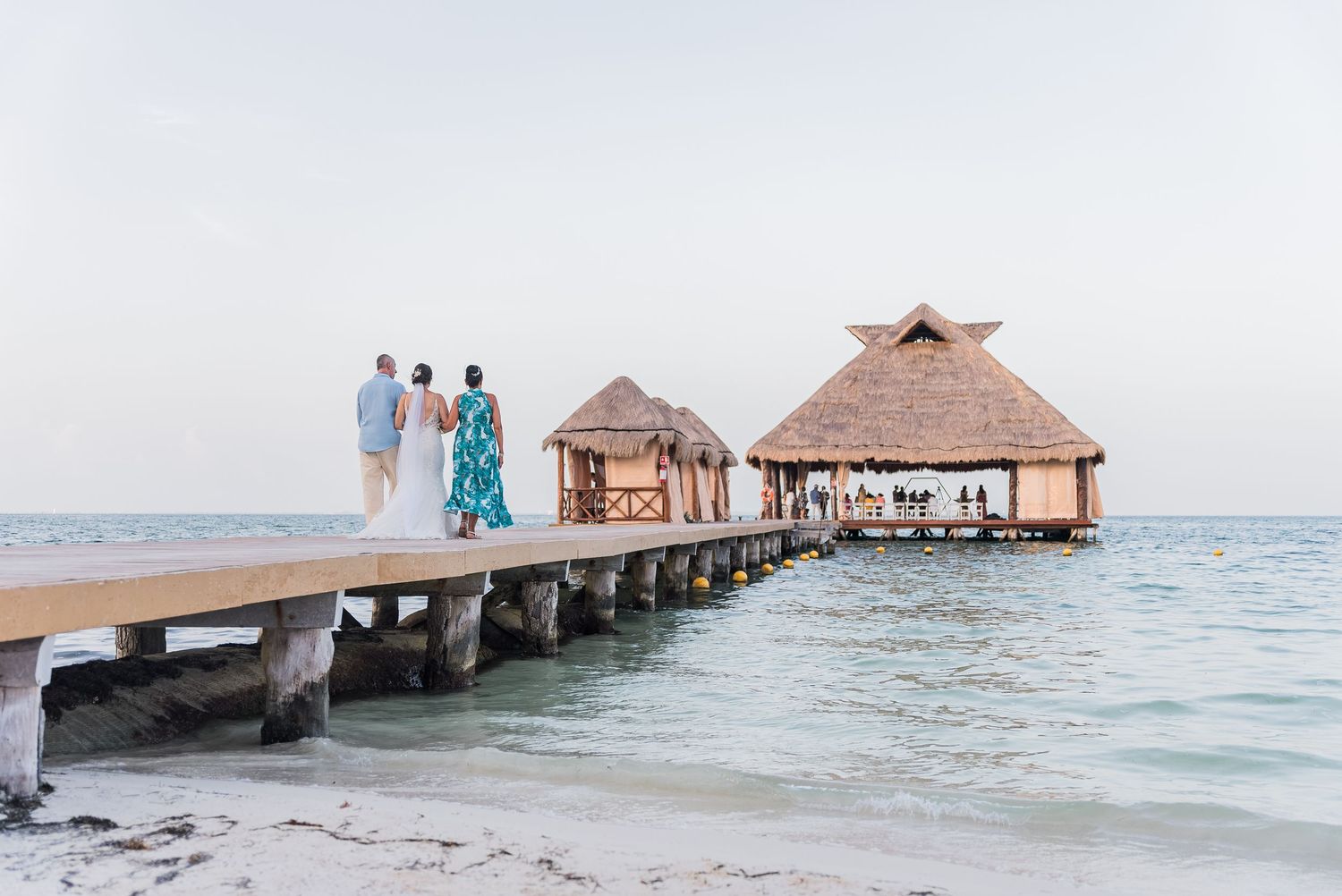 Dreams Vista Cancun Resort & Spa ceremony bungalow over the ocean