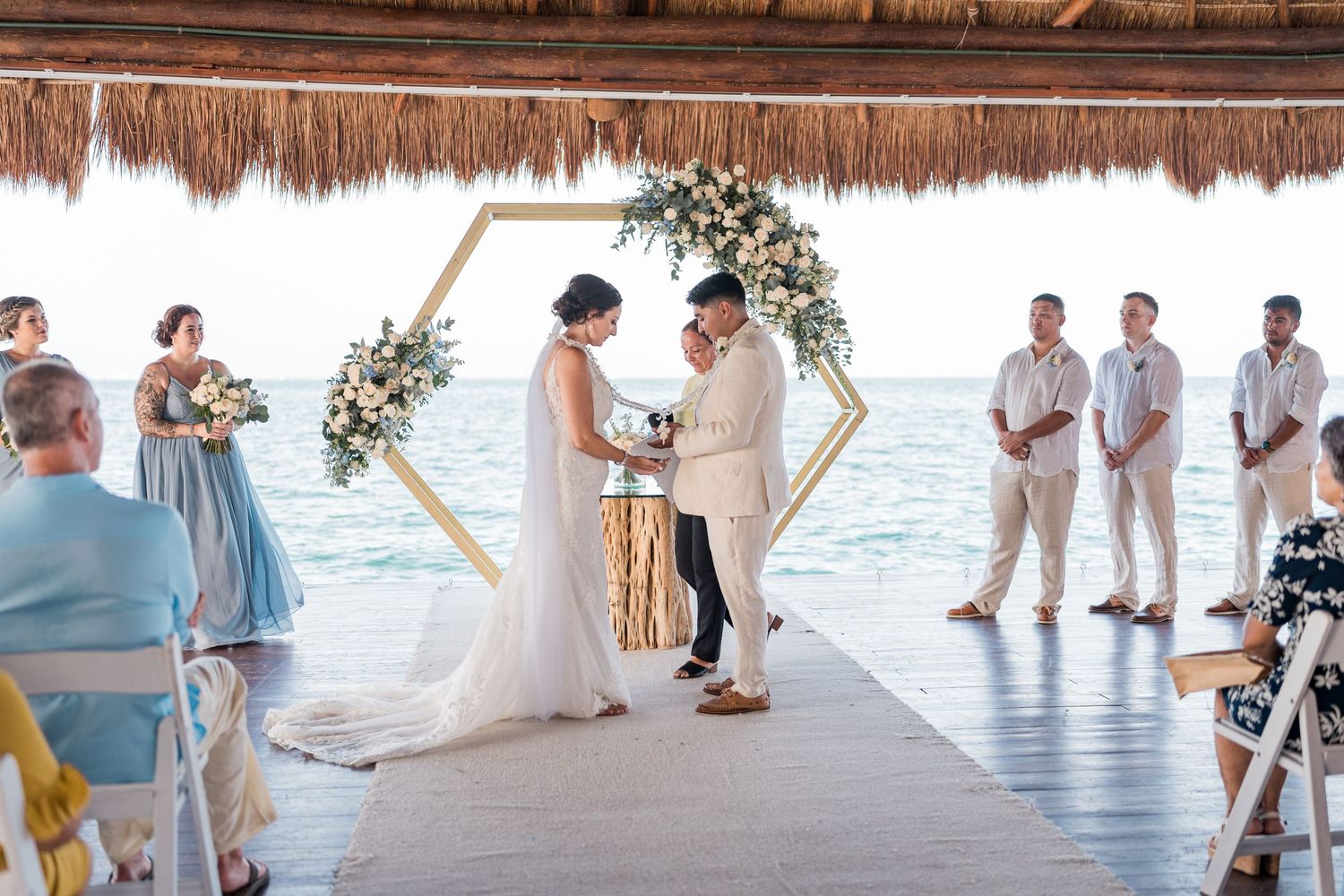 Dreams Vista Cancun Resort & Spa wedding ceremony
