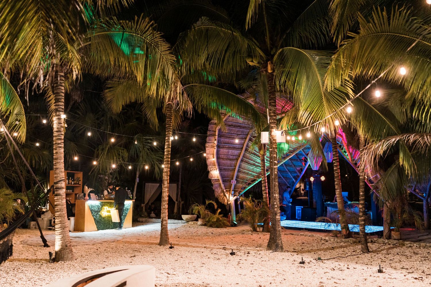 vesica tulum wedding reception