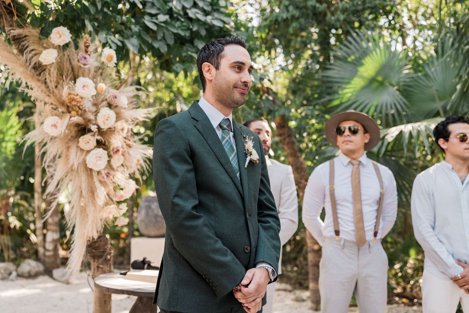 vesica tulum wedding ceremony