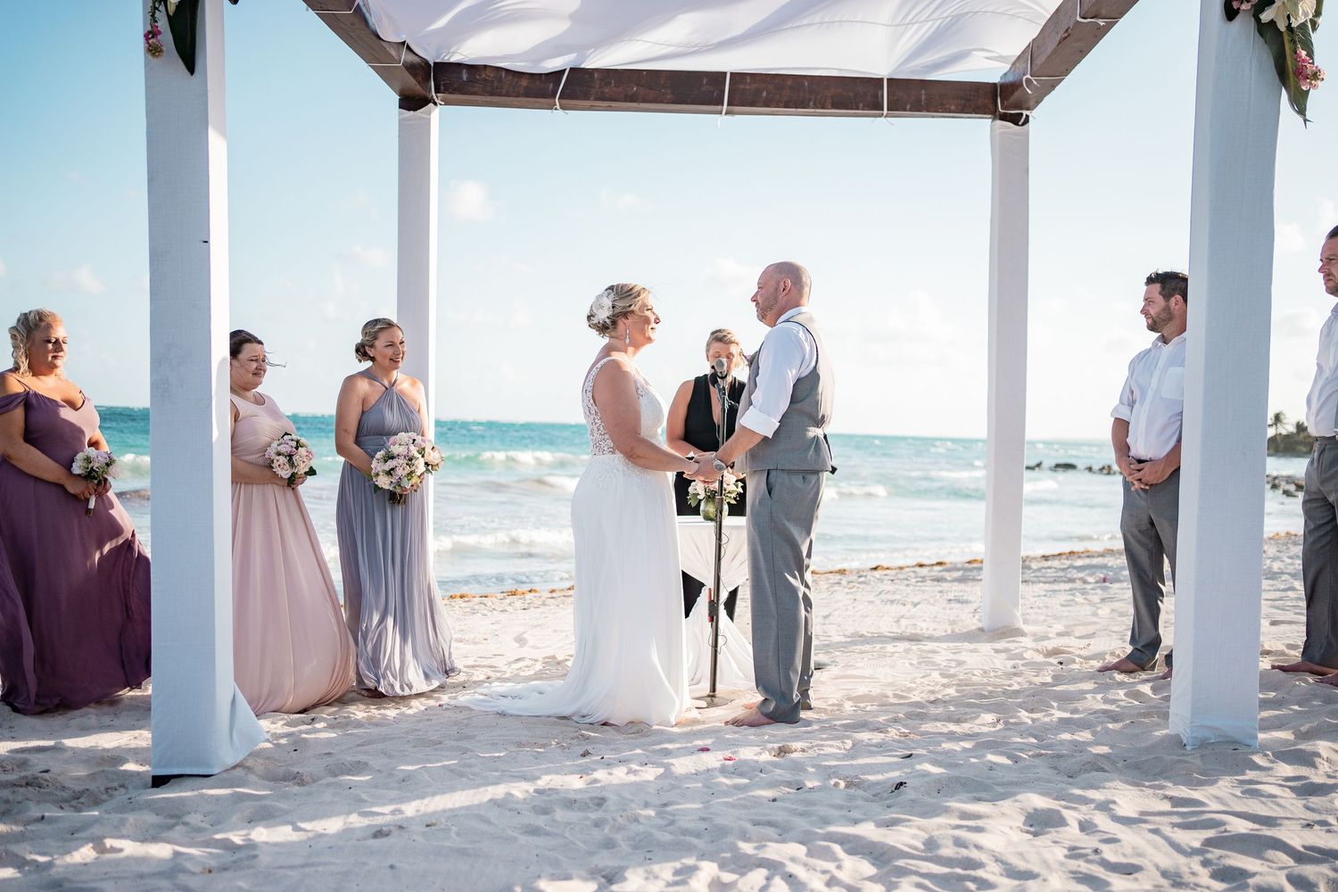 Wedding at dreams tulum resort