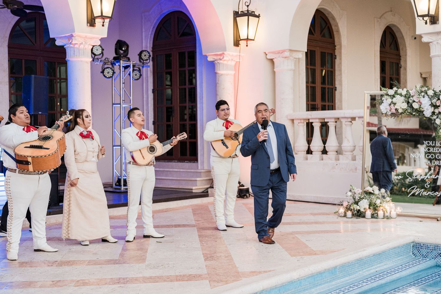wedding at villa la joya