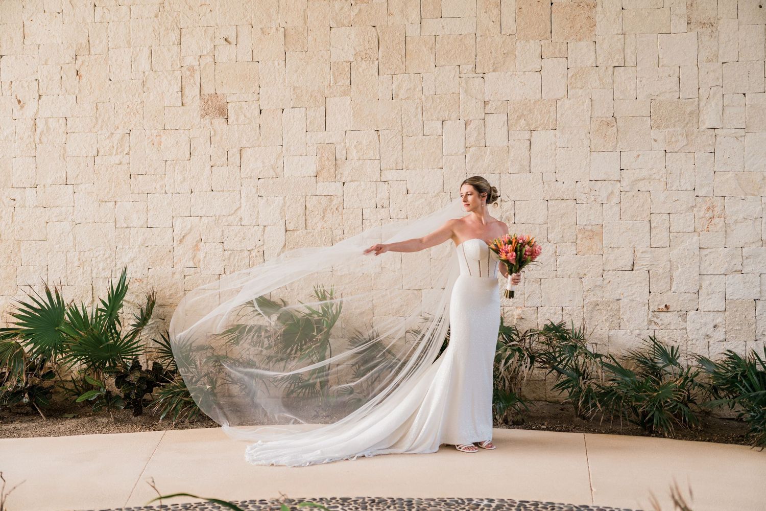 Cabo San Lucas wedding bride