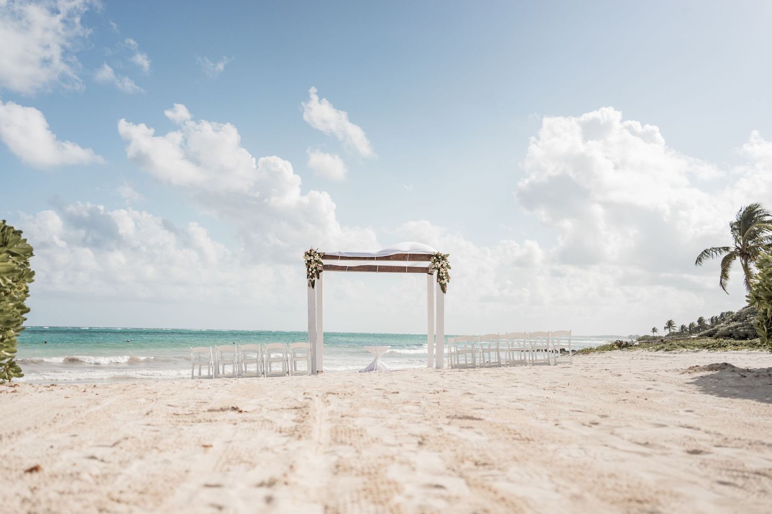 Wedding at dreams tulum resort