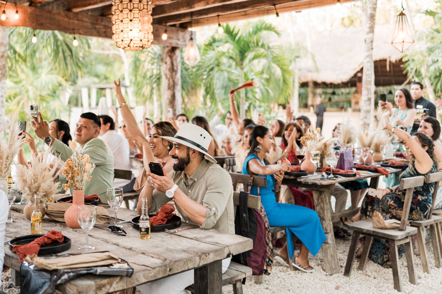vesica tulum wedding reception