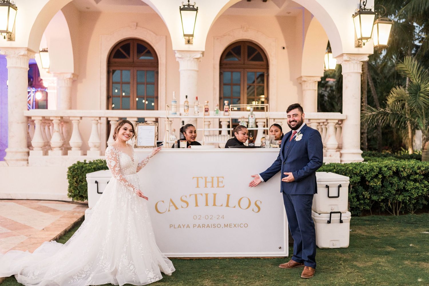 wedding at villa la joya