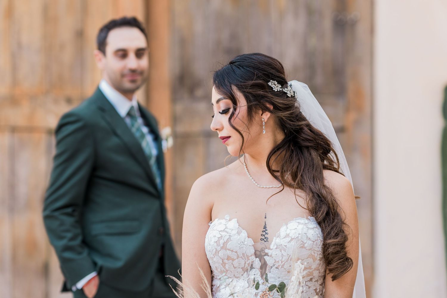 vesica tulum wedding couple photos