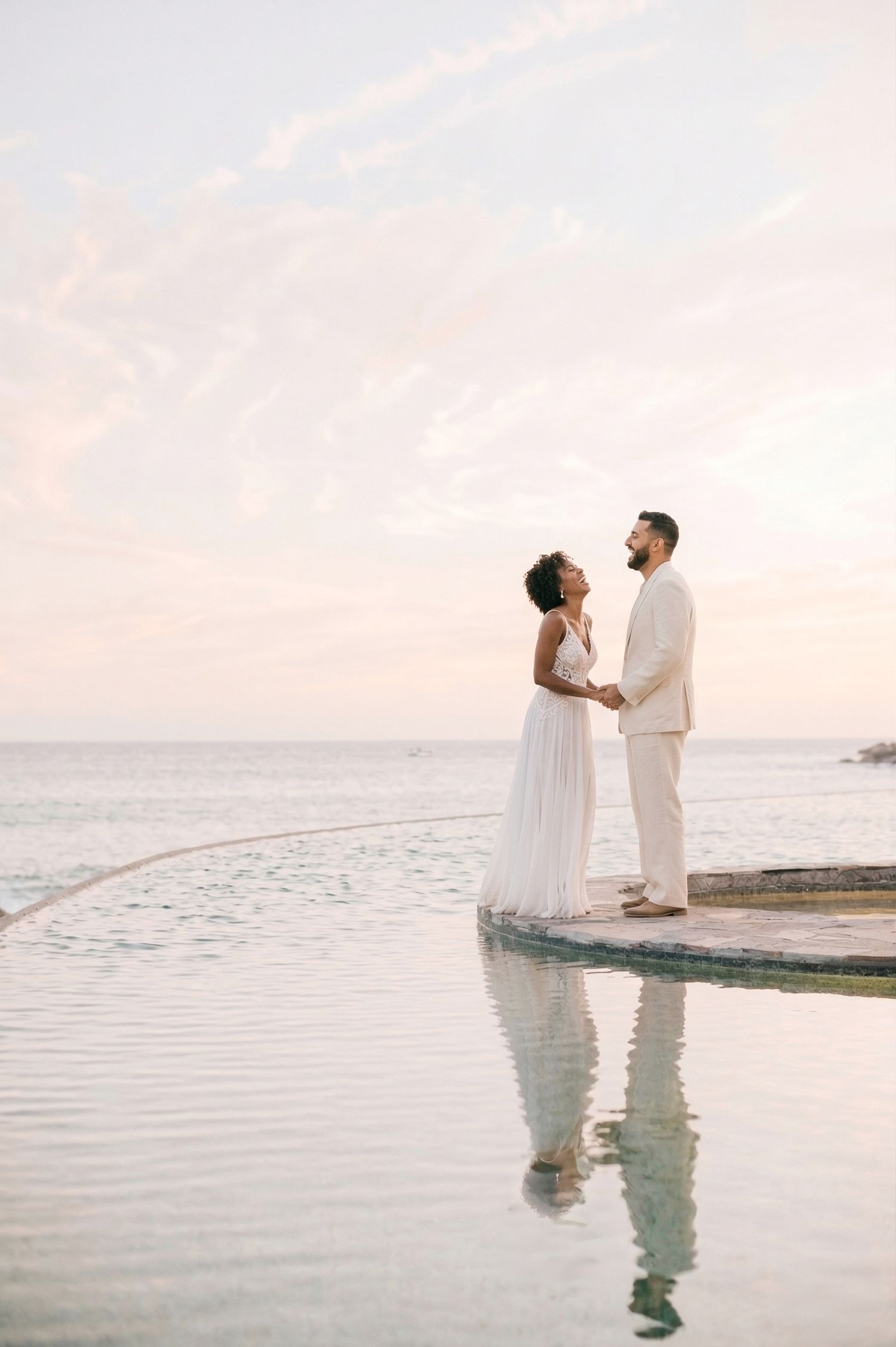 couple portrait by cabo wedding photographer & filmmaker Luis Tovilla