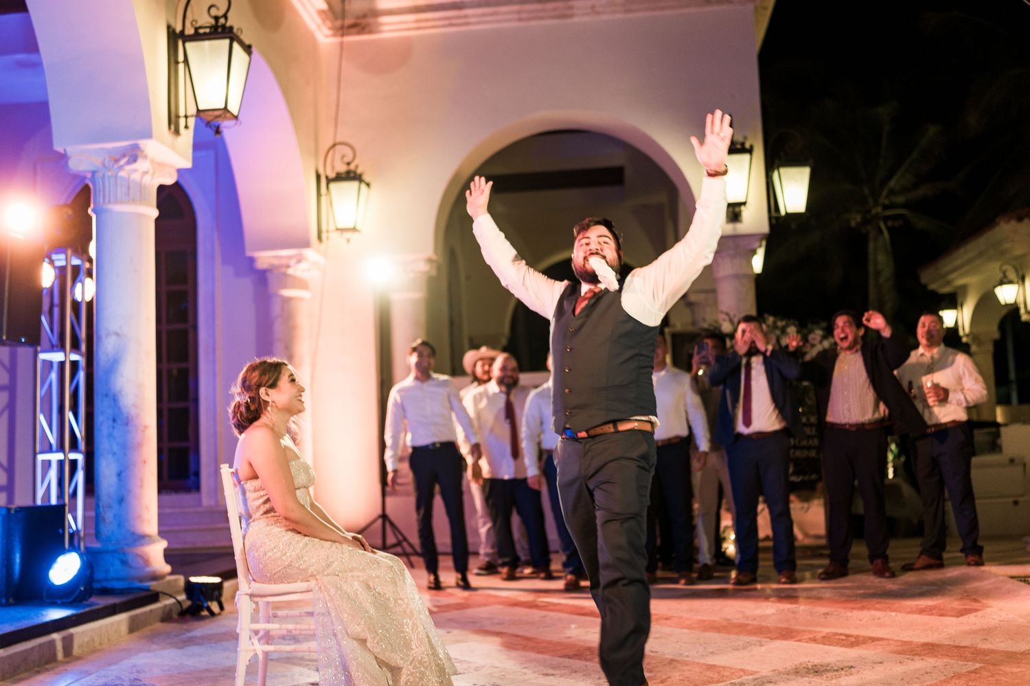 wedding at villa la joya