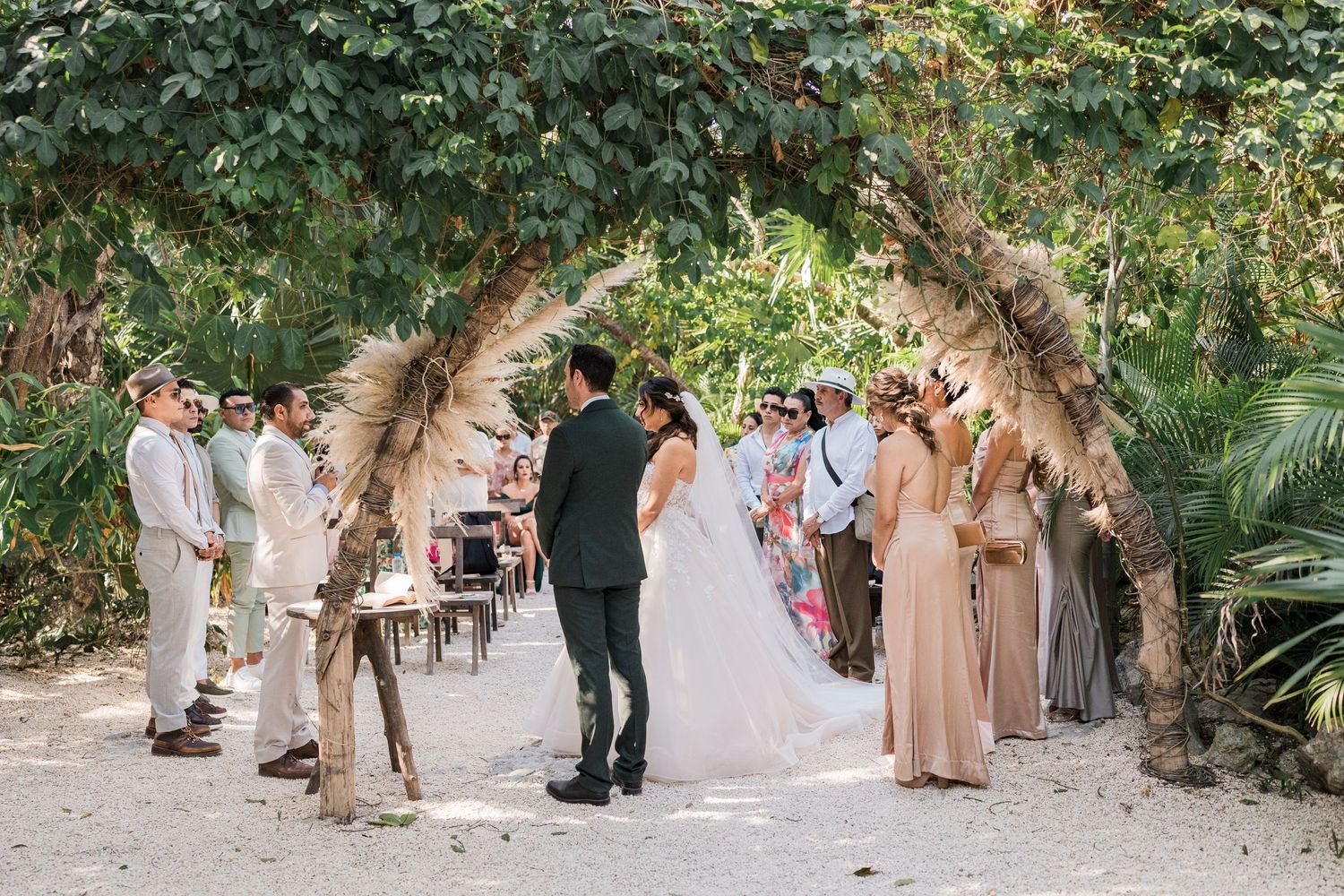 vesica tulum wedding ceremony
