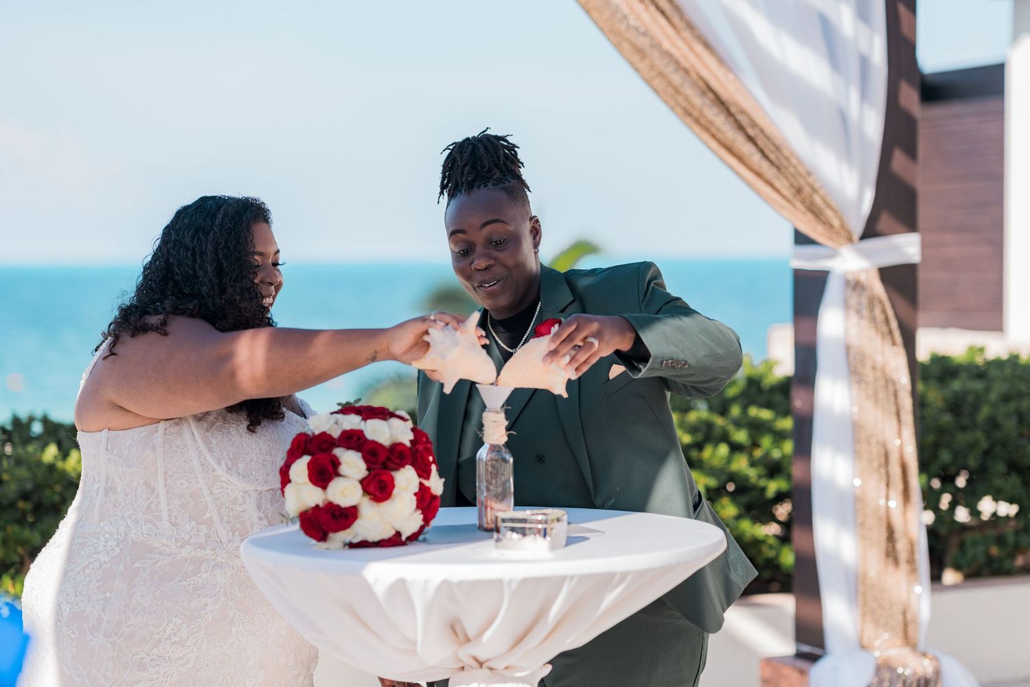 SECRETS PLAYA MUJERES WEDDING