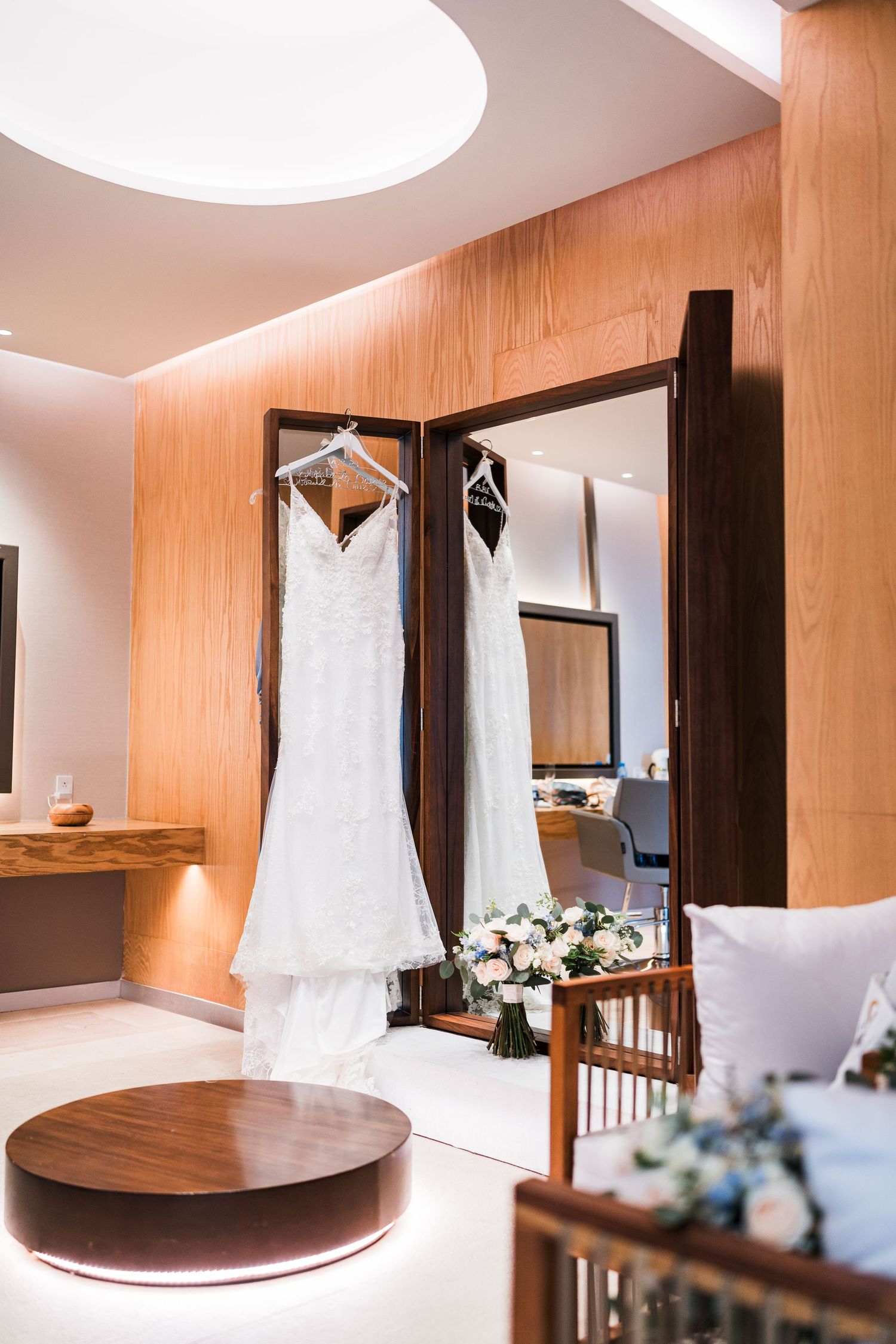 Dreams Vista Cancun Resort & Spa wedding - wedding dress