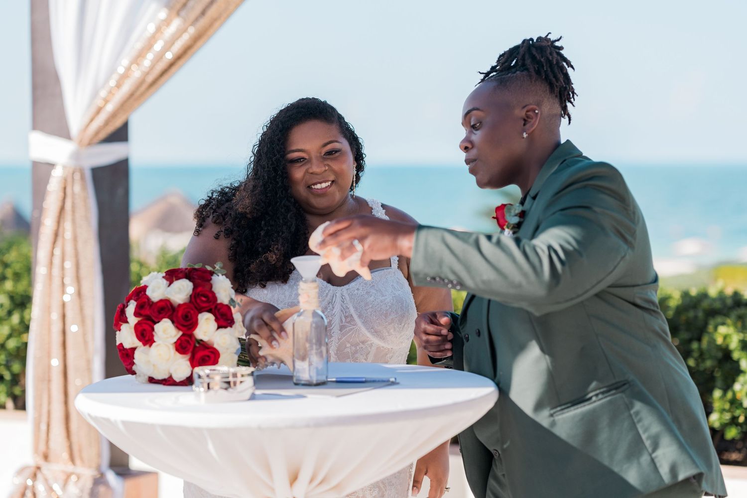 SECRETS PLAYA MUJERES WEDDING