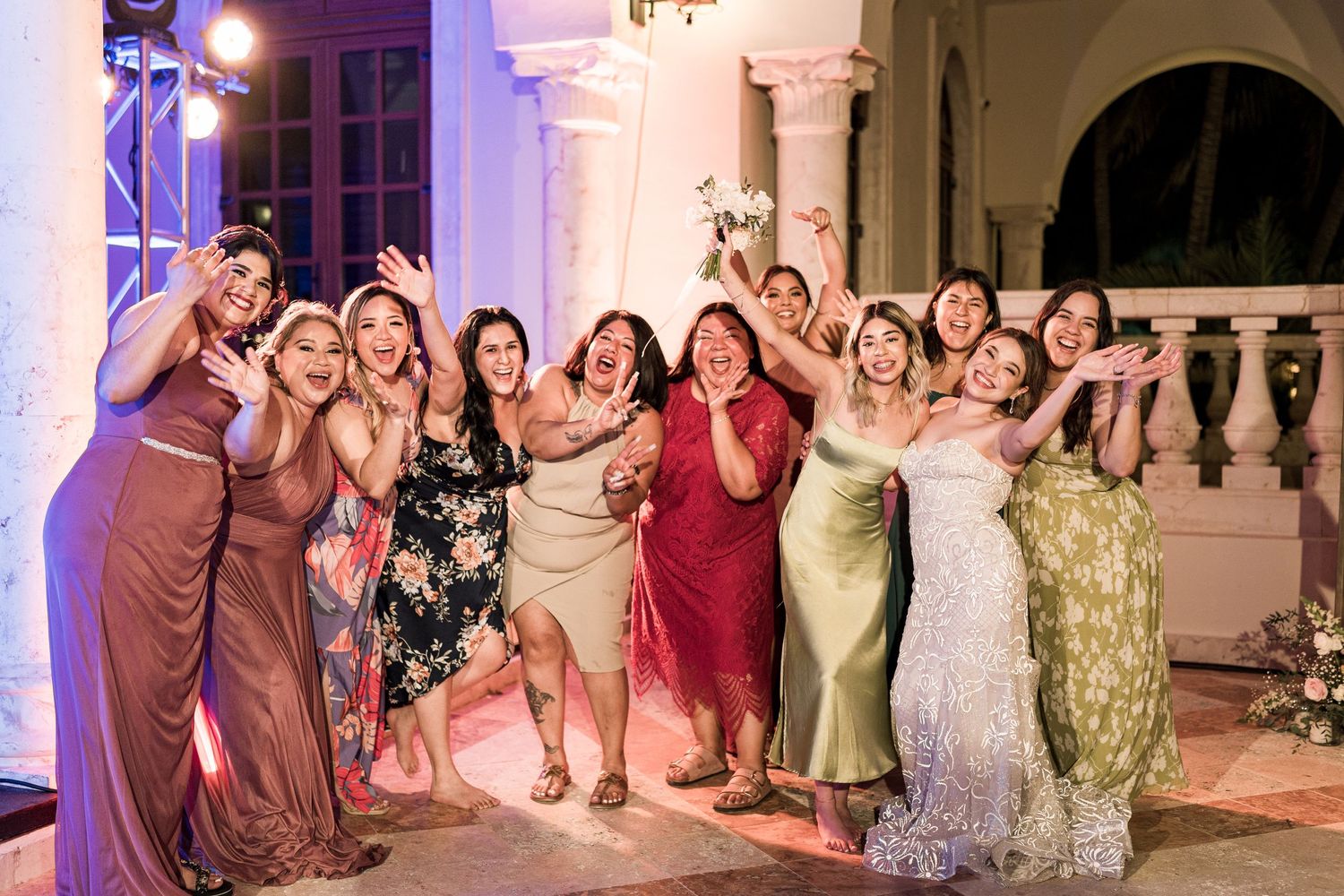 wedding at villa la joya