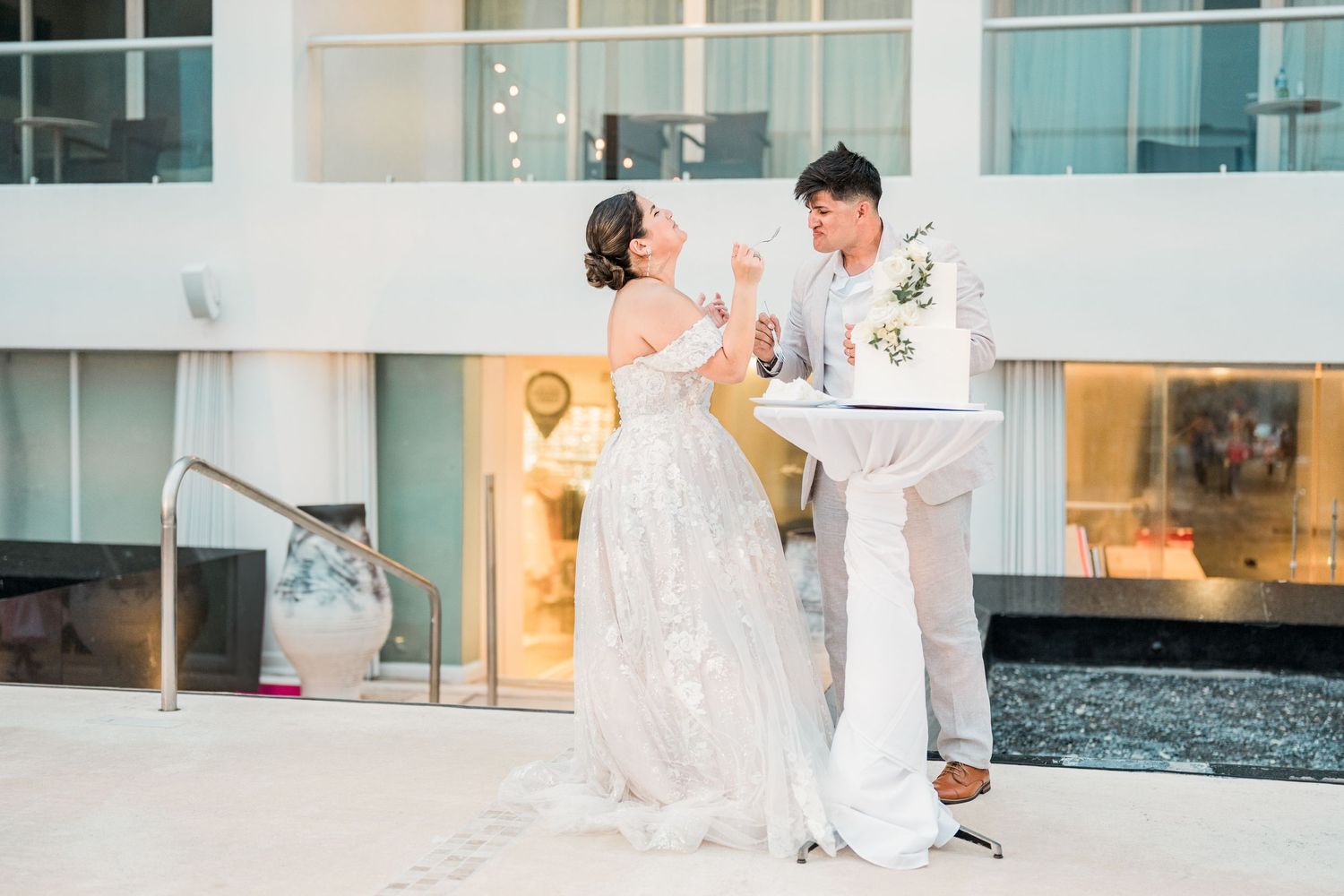 wedding at Playacar palace