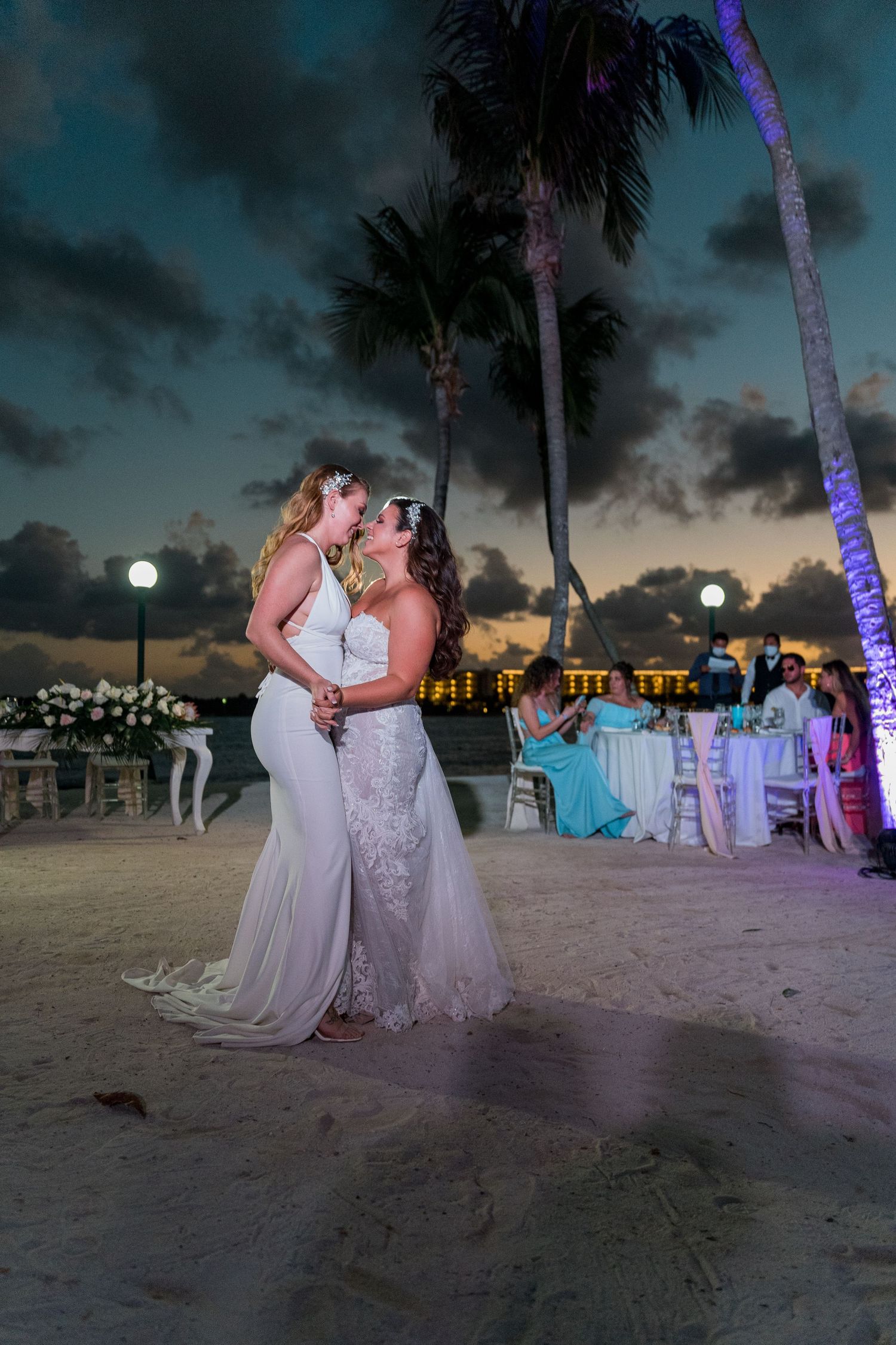 Barceló Maya Palace wedding reception first dance