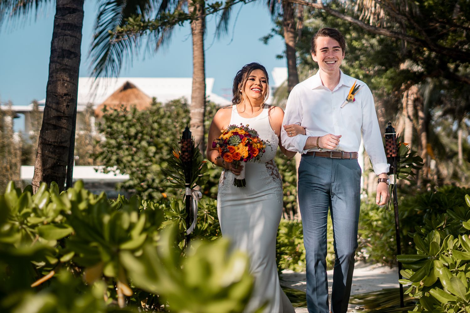 Sandos caracol eco resort wedding