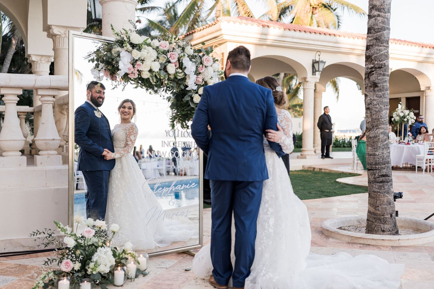 wedding at villa la joya