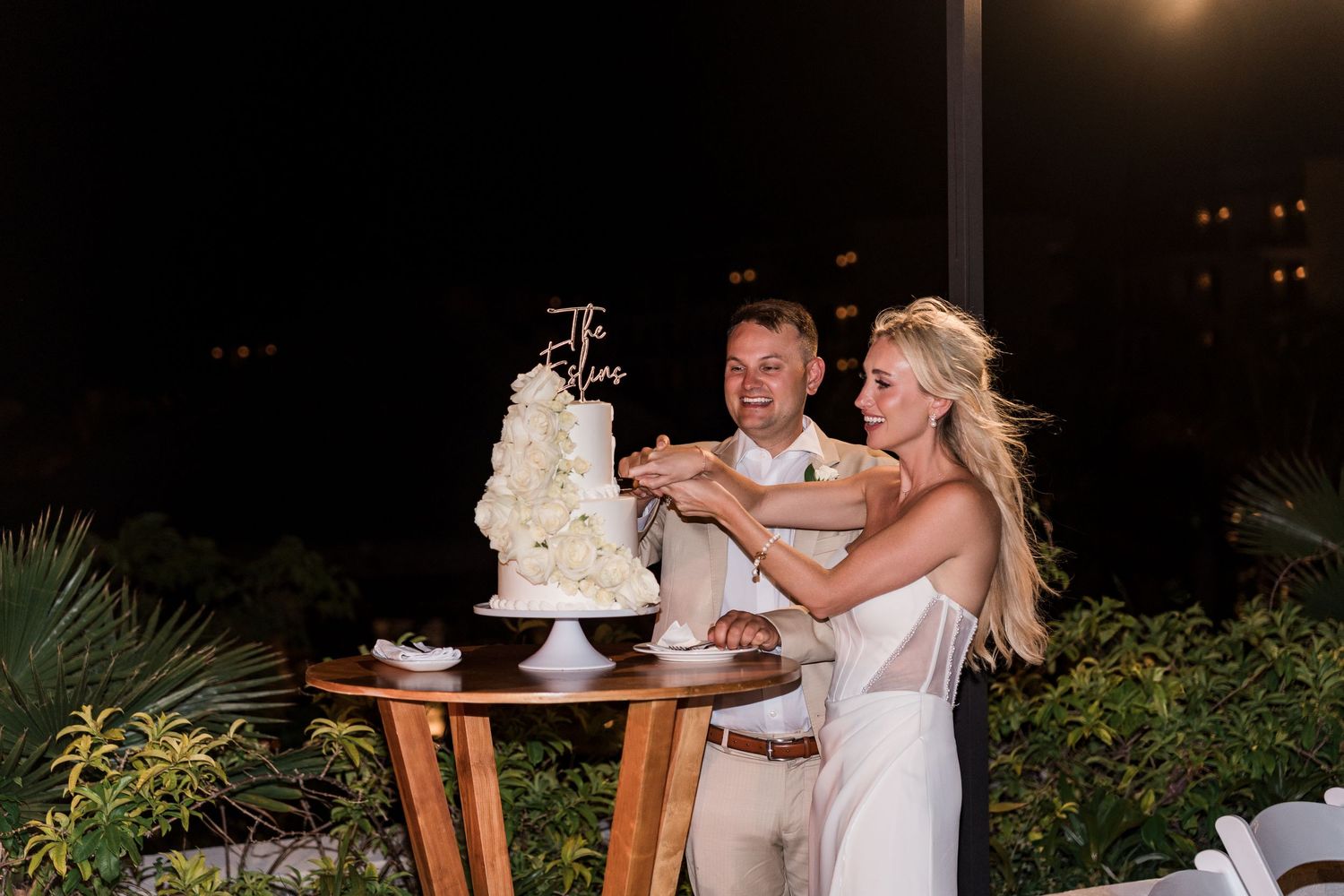 wedding at secrets Playa Blanca