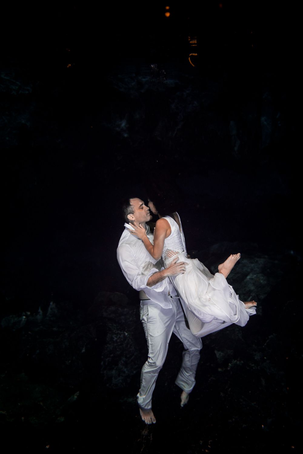 tulum cenote underwater photoshoot