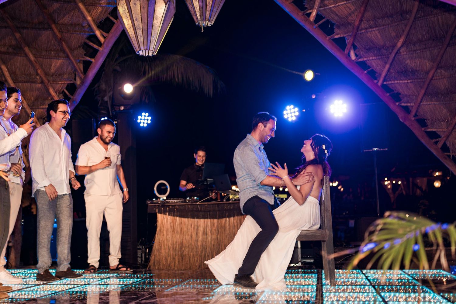 vesica tulum wedding reception