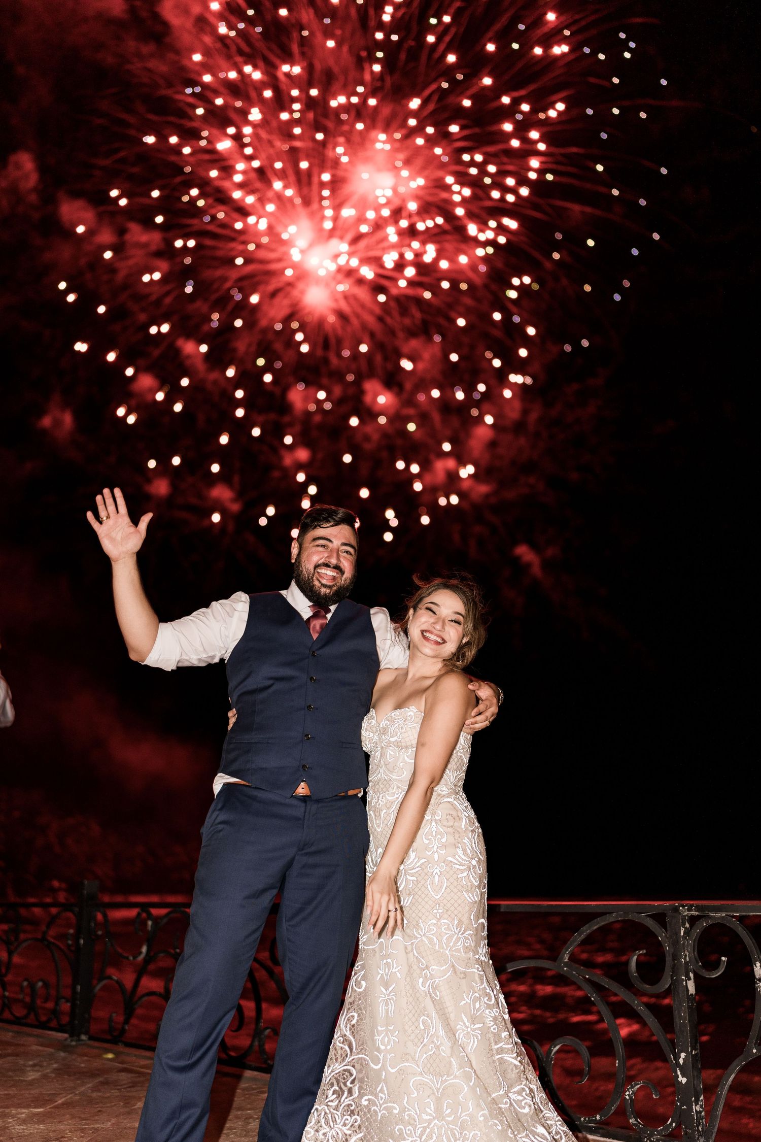 wedding at villa la joya