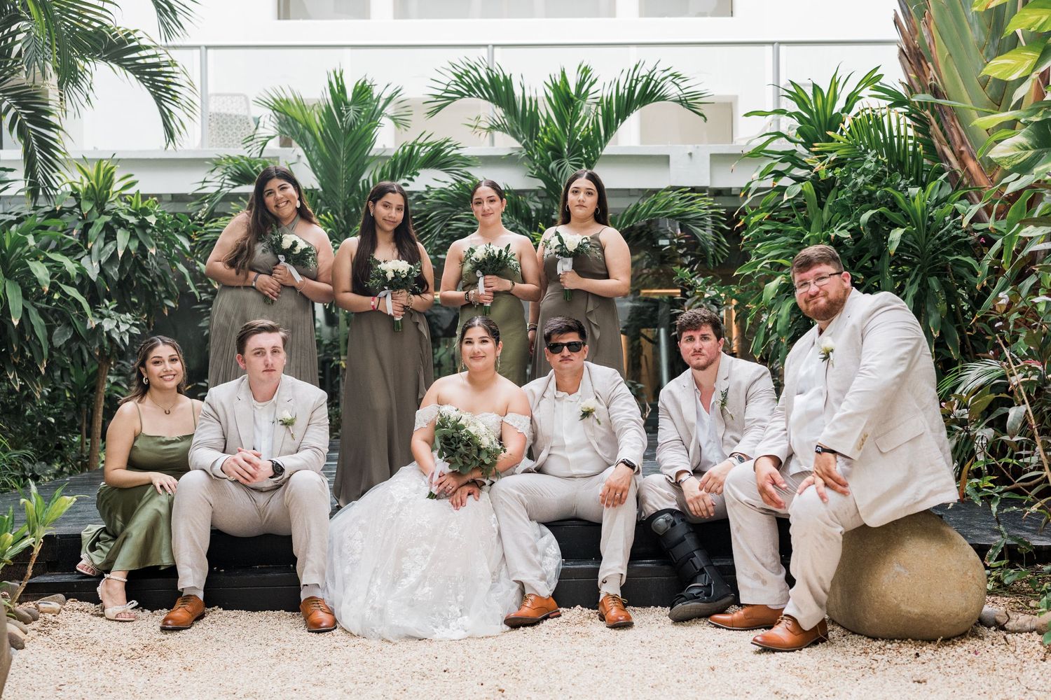 wedding at Playacar palace
