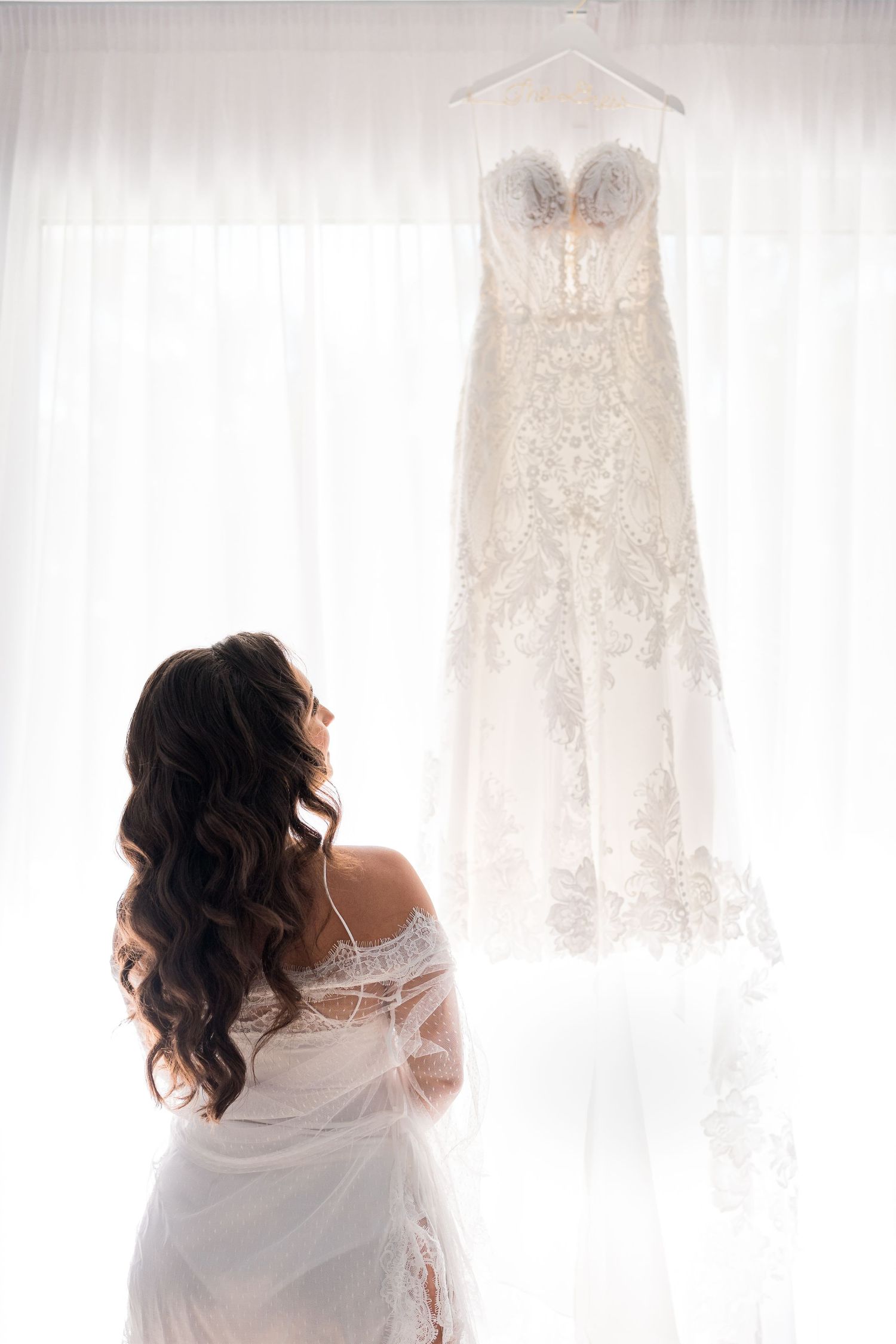 bride getting ready