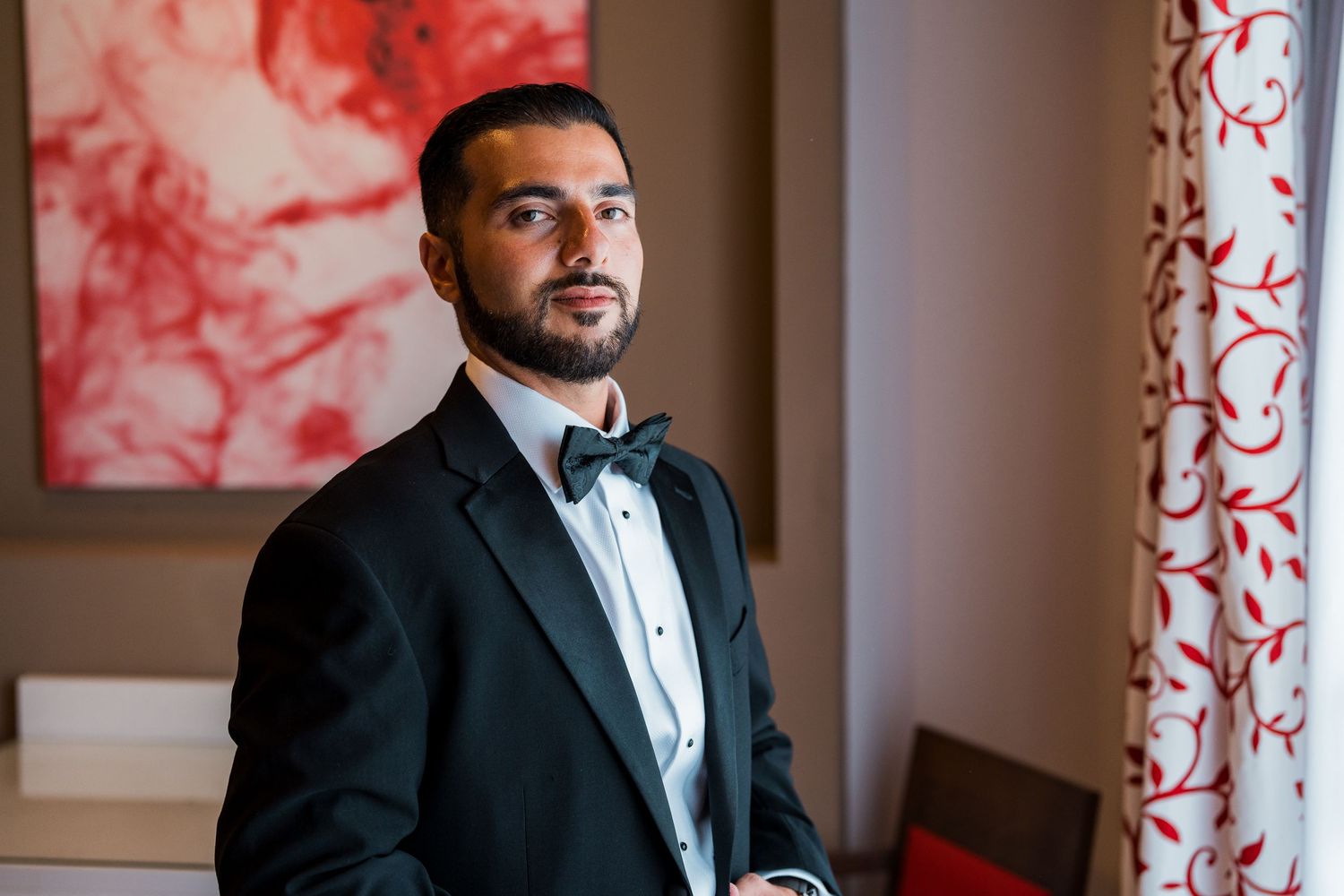 Riu Palace Costa Mujeres Wedding - groom getting ready