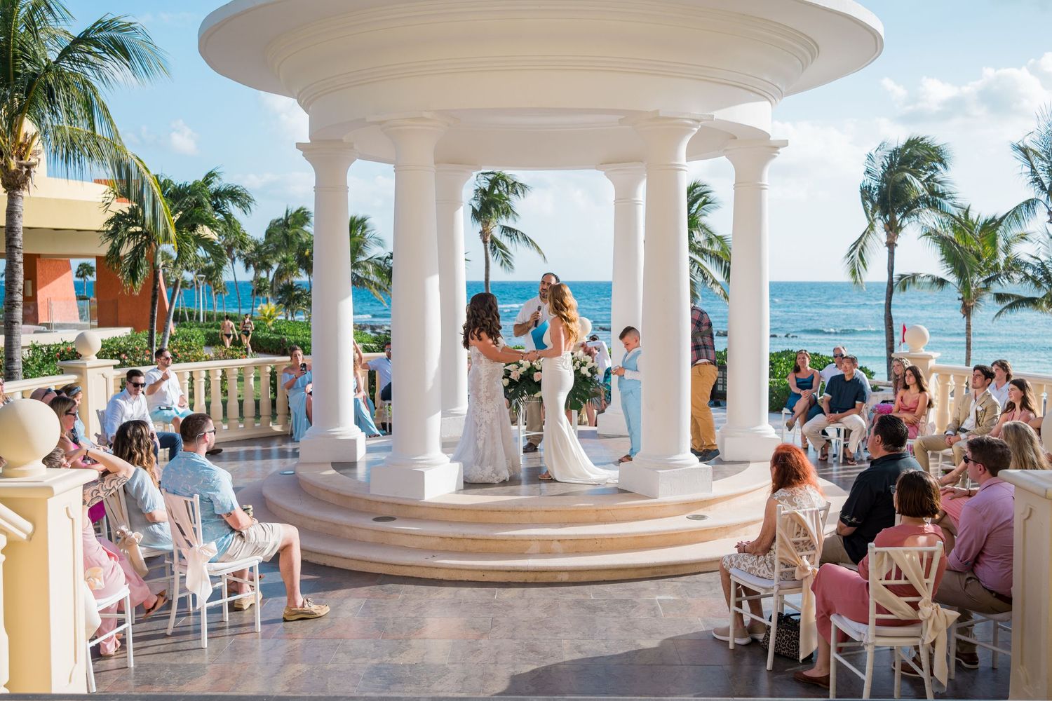 Barceló Maya Palace same sex wedding