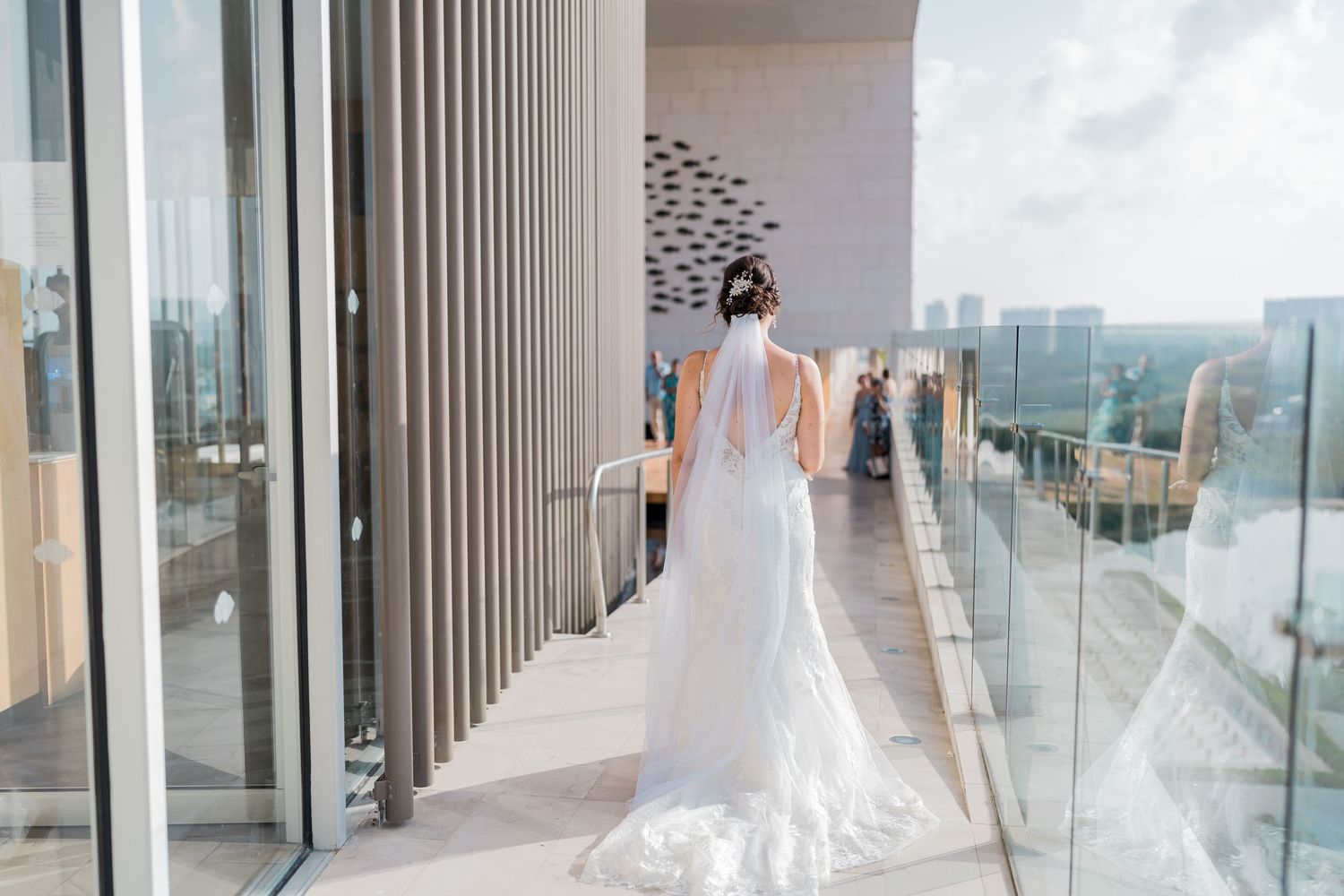 Dreams Vista Cancun Resort & Spa wedding - first look