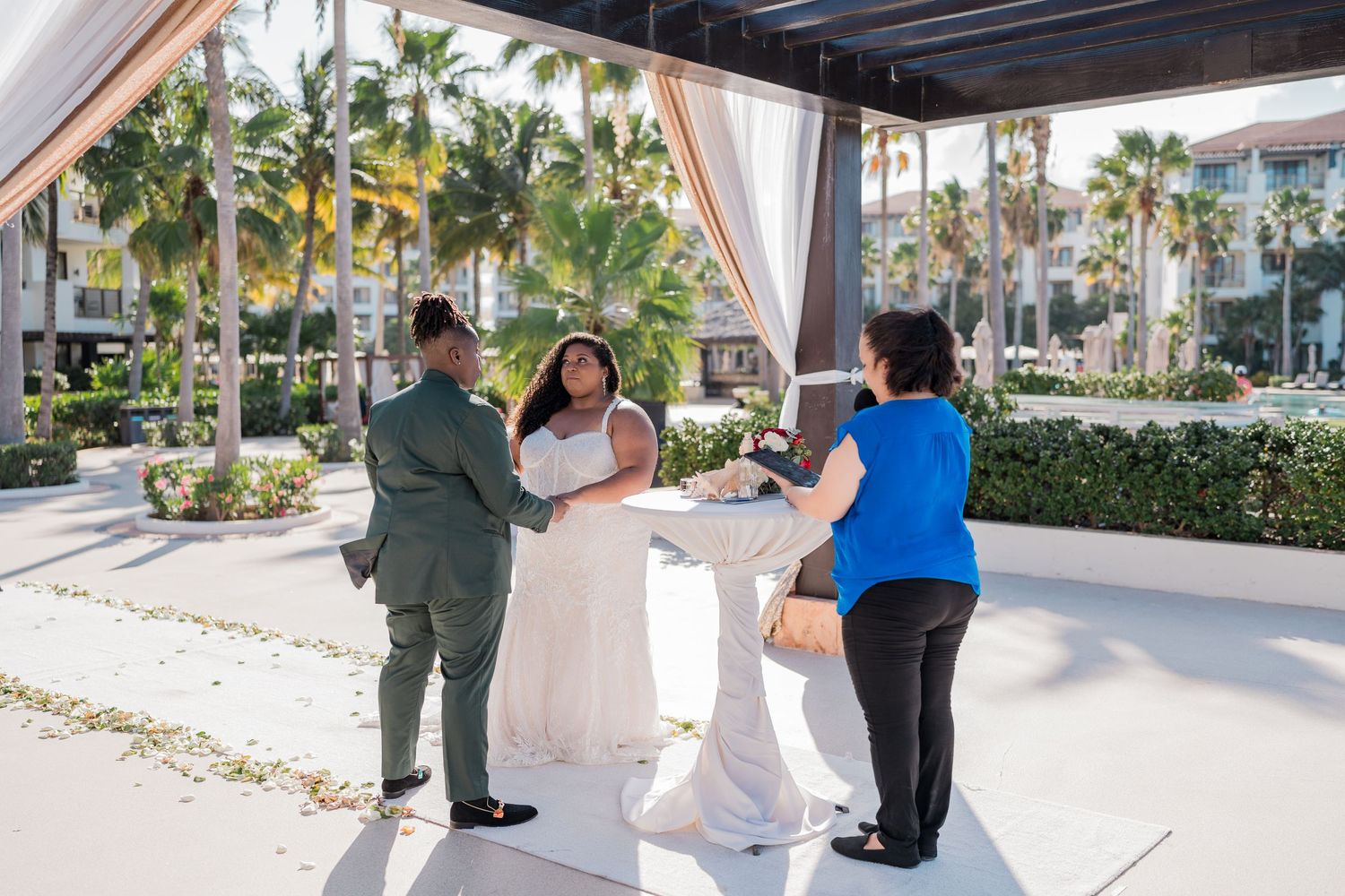SECRETS PLAYA MUJERES WEDDING