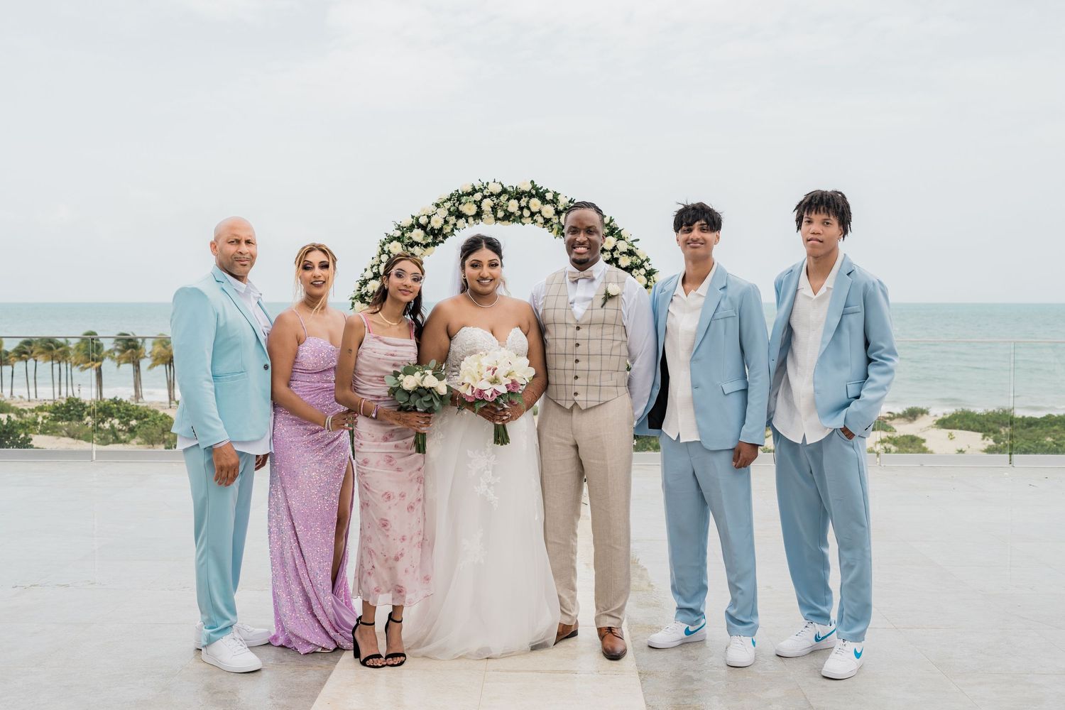 wedding at riu palace costa mujeres
