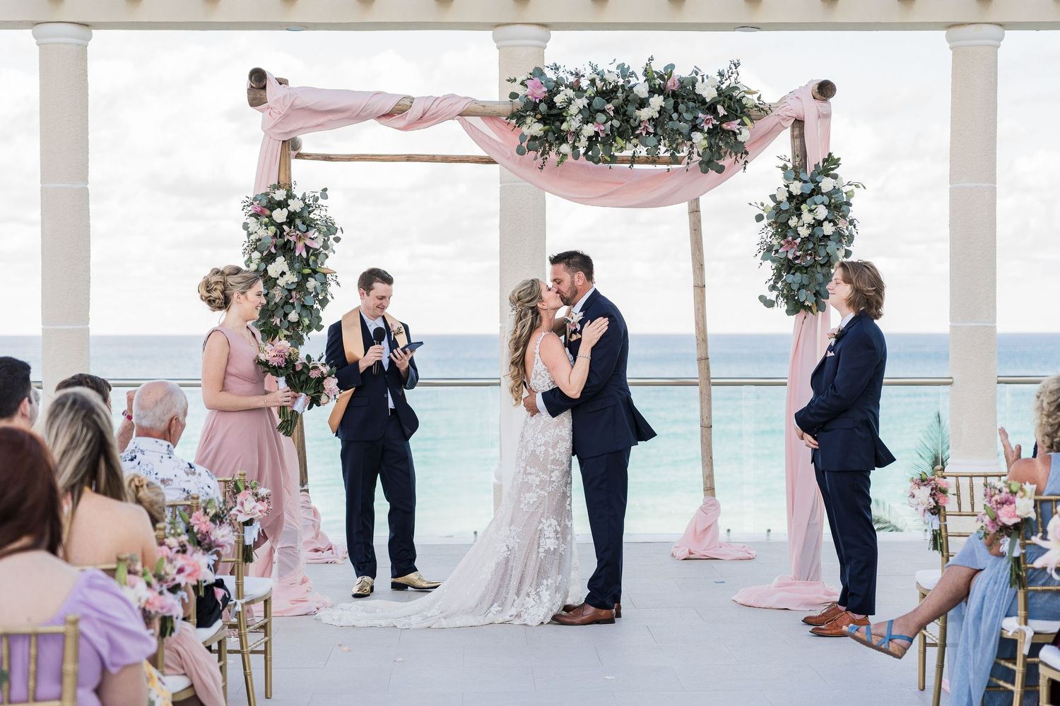 Sandos Cancun wedding
