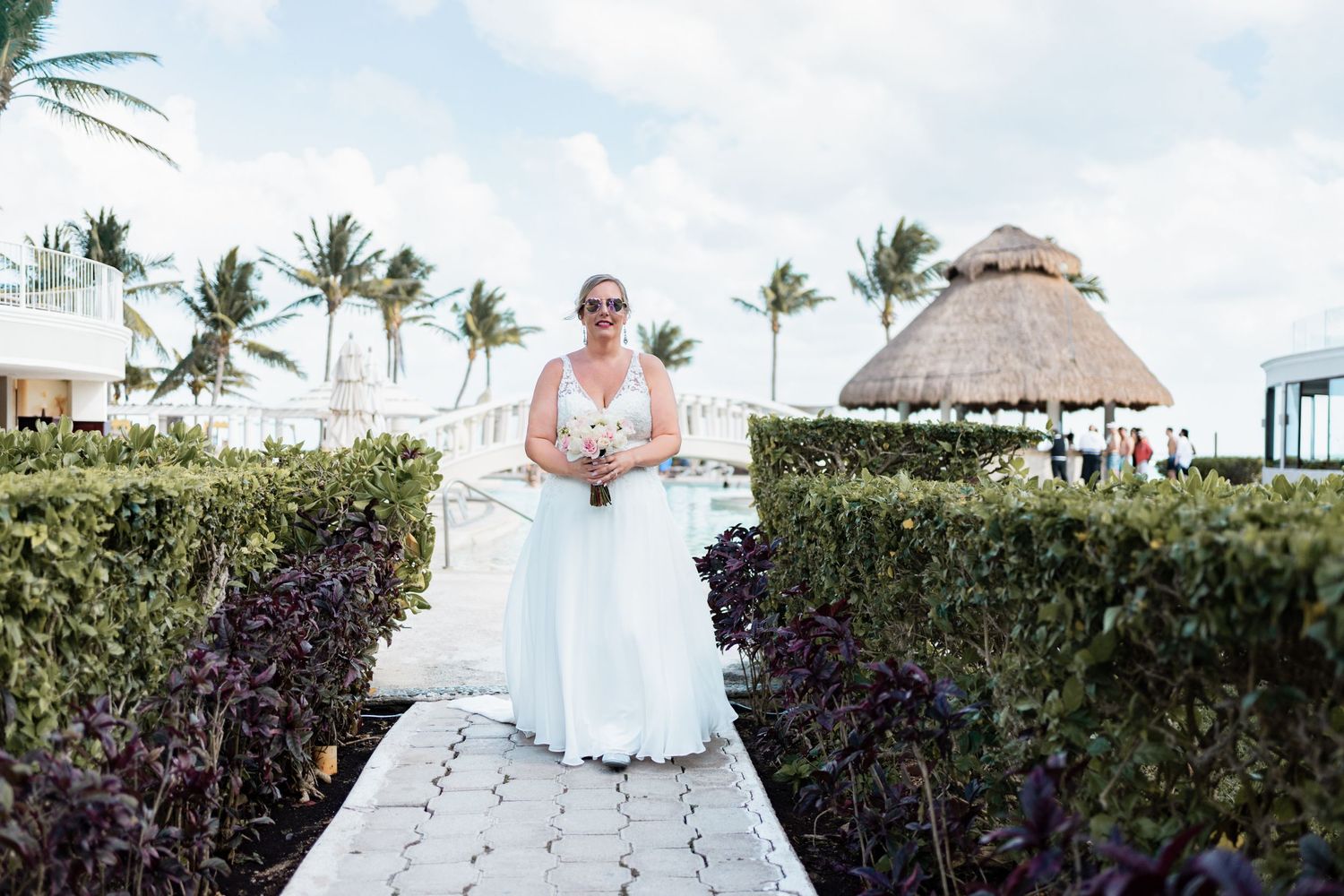 Wedding at dreams tulum resort