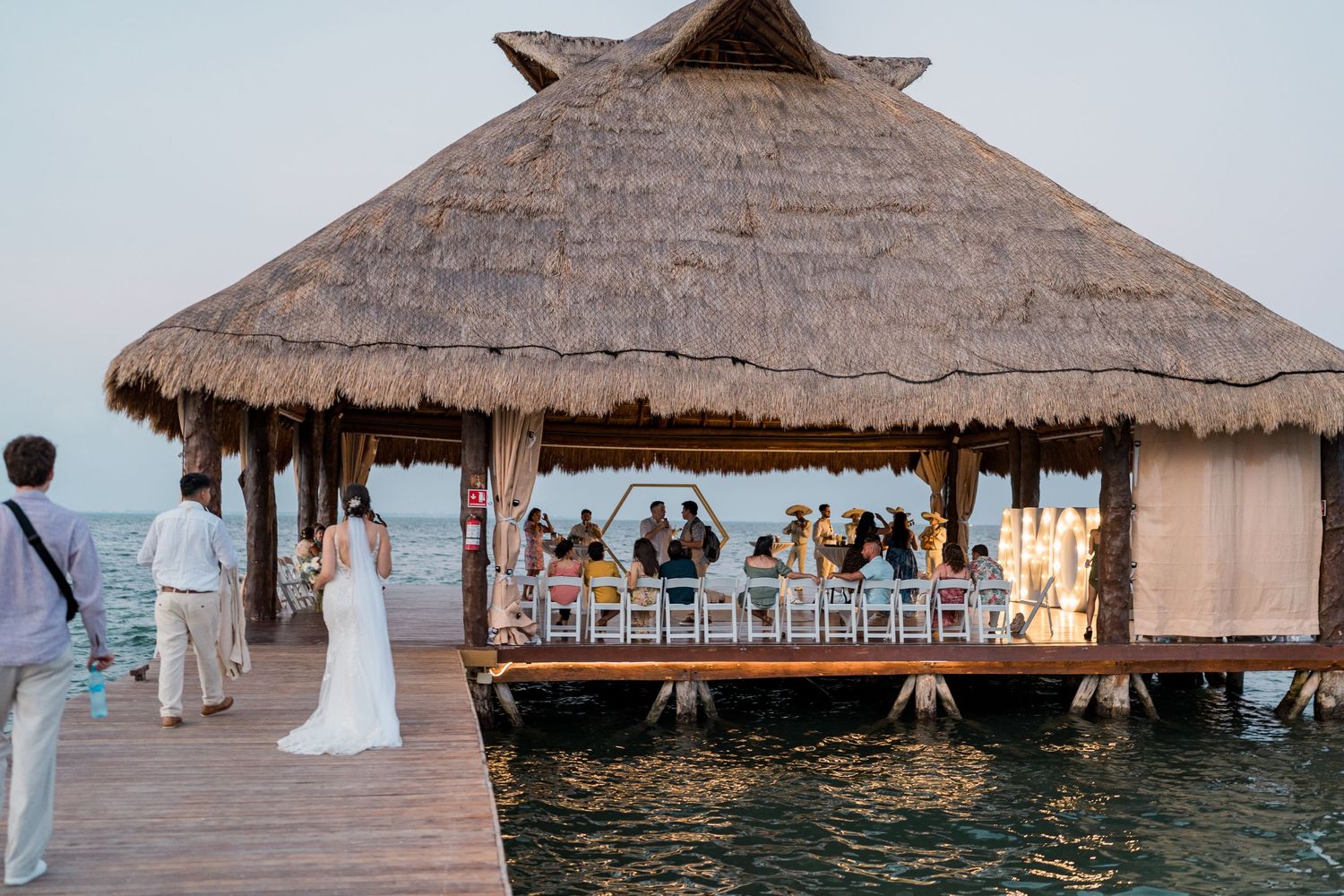 Dreams Vista Cancun Resort & Spa wedding cocktail