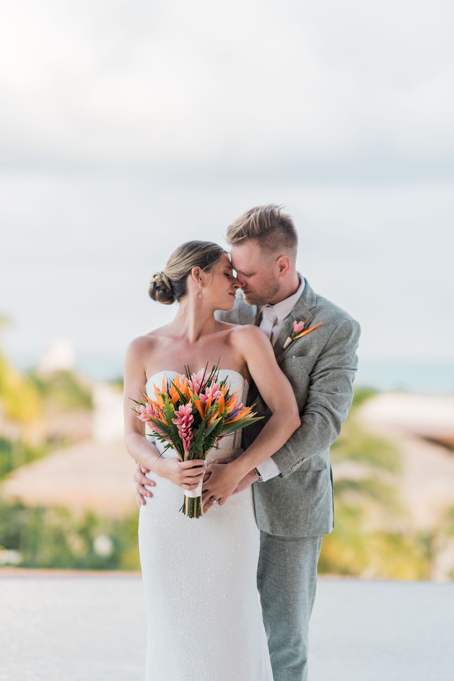 couple portraits | riviera Maya wedding