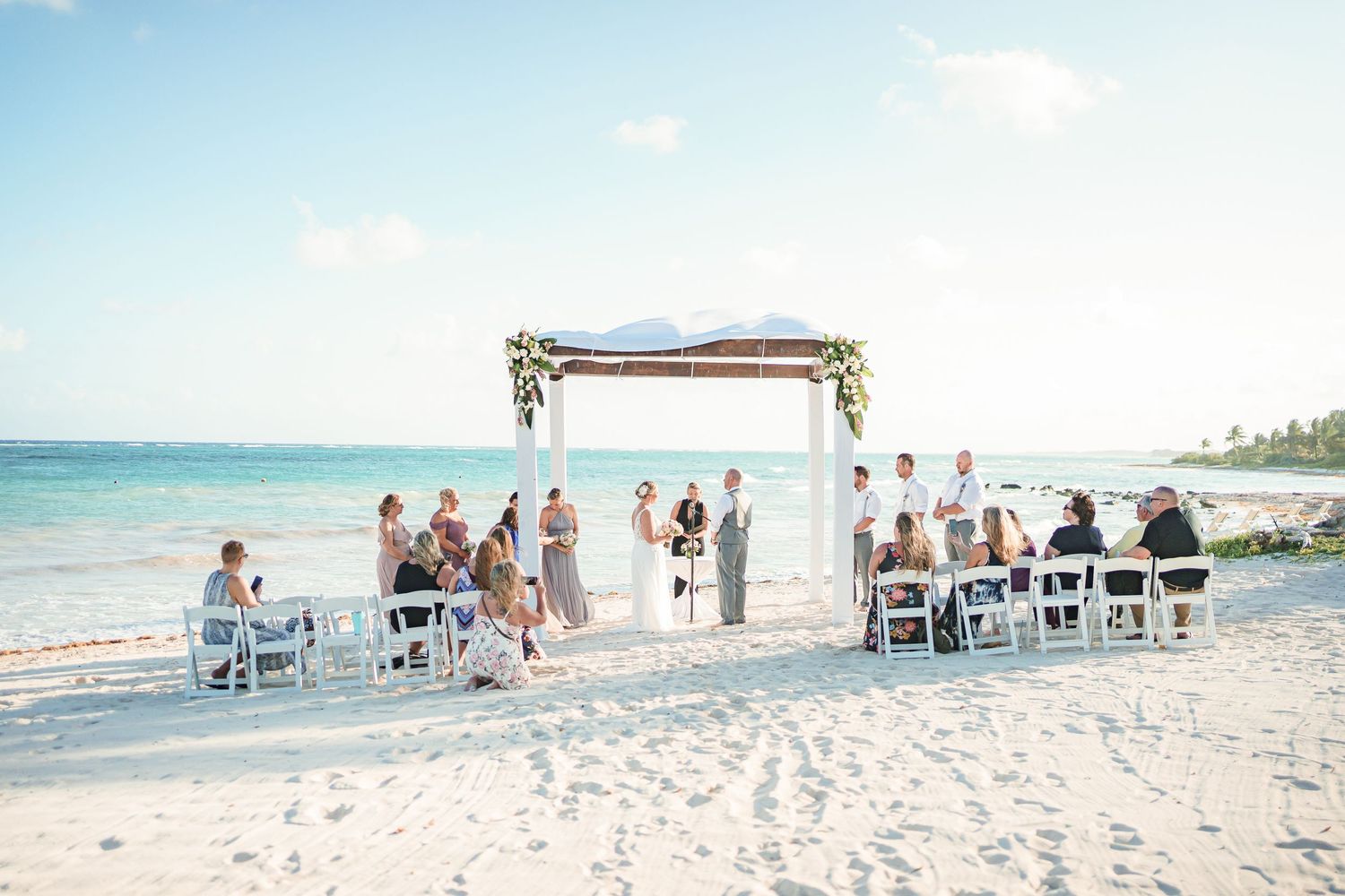 Wedding at dreams tulum resort