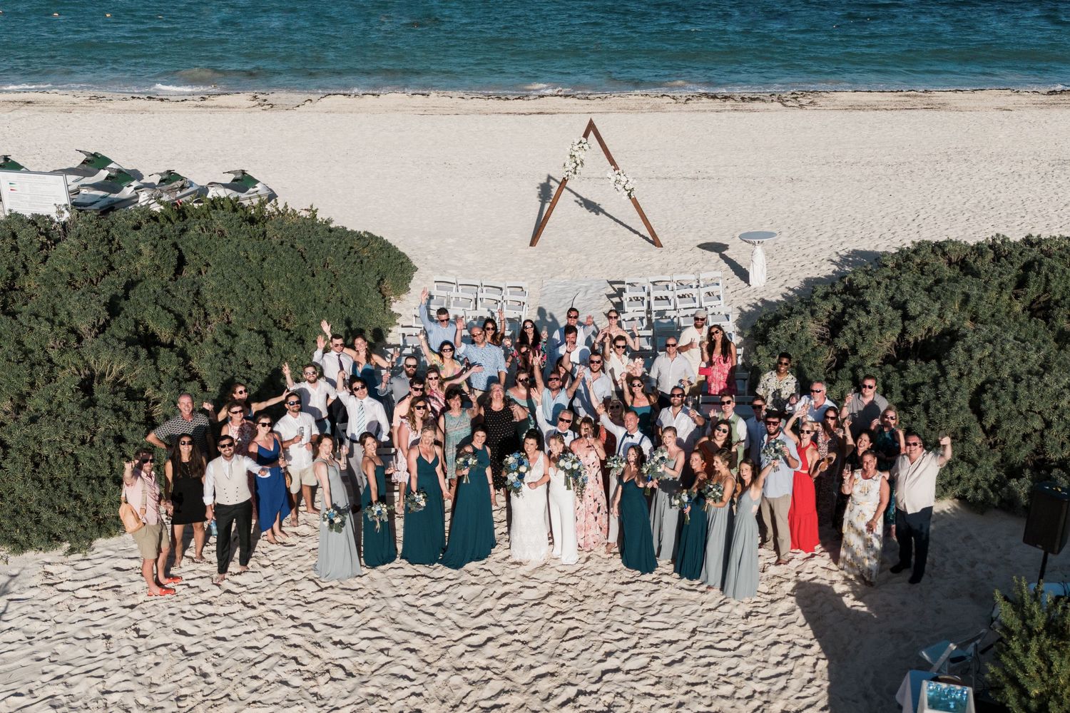 wedding at dreams playa mujeres