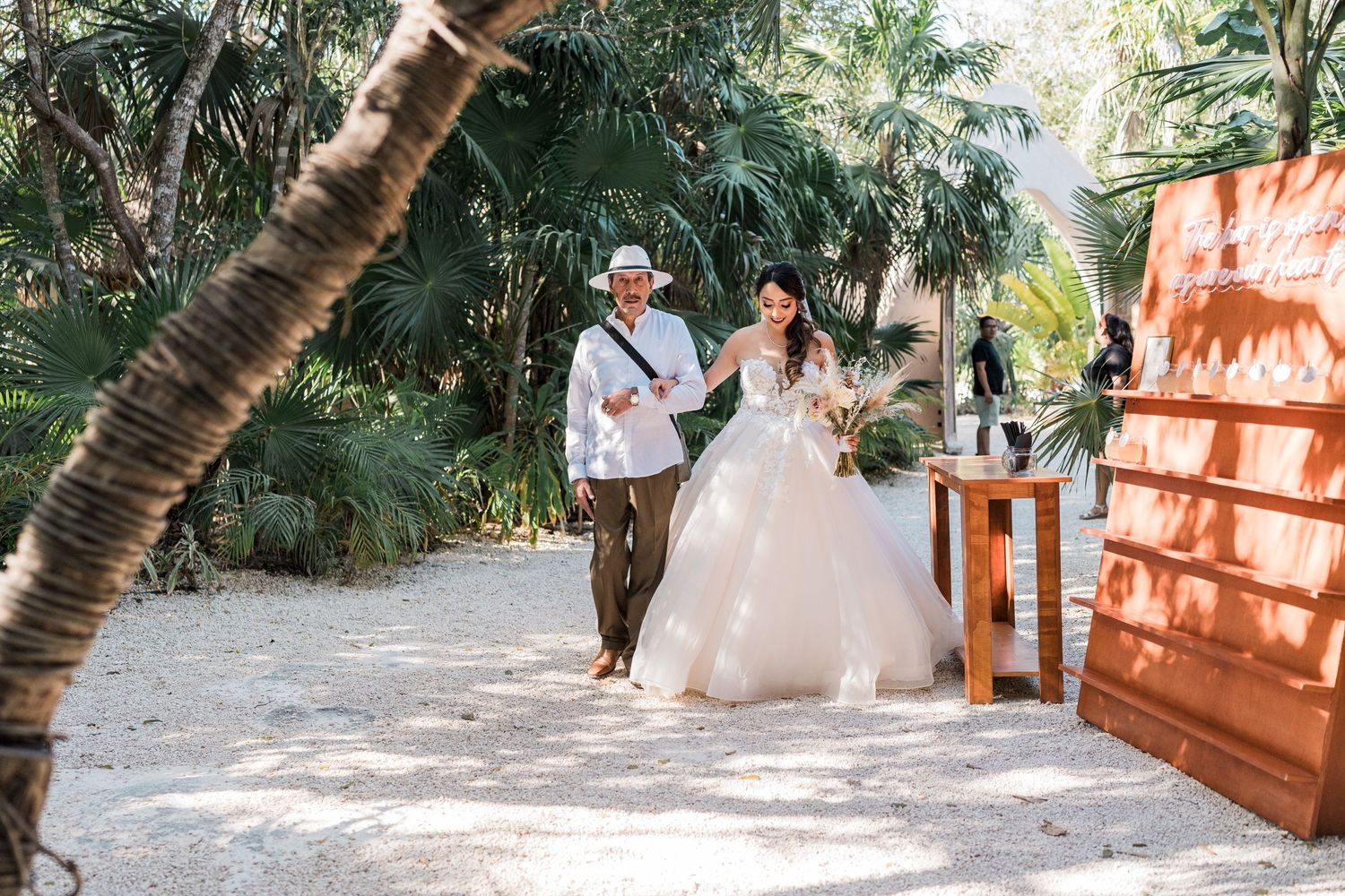 vesica tulum wedding ceremony
