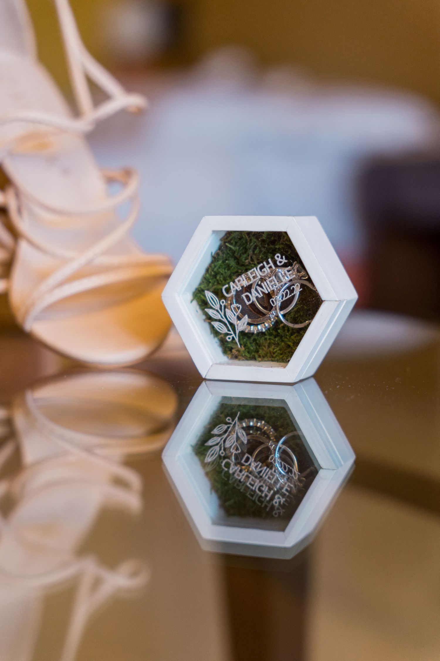 Barceló Maya Grand Resort wedding bride rings