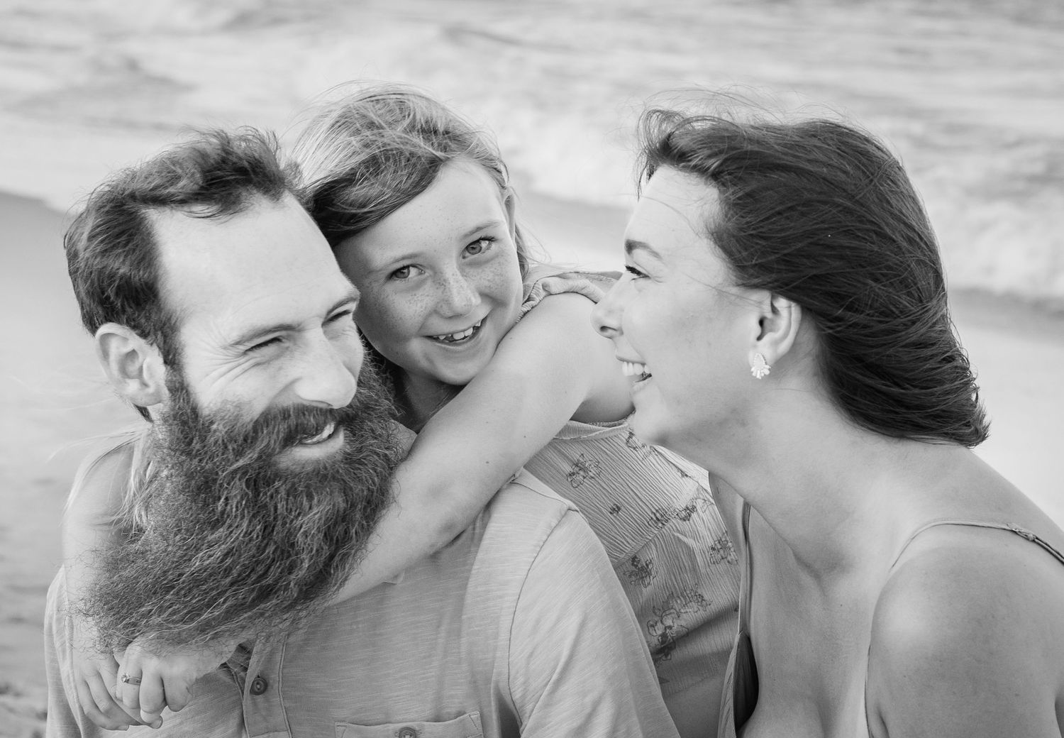Lifestyle candid photographs in Carolina Beach, NC