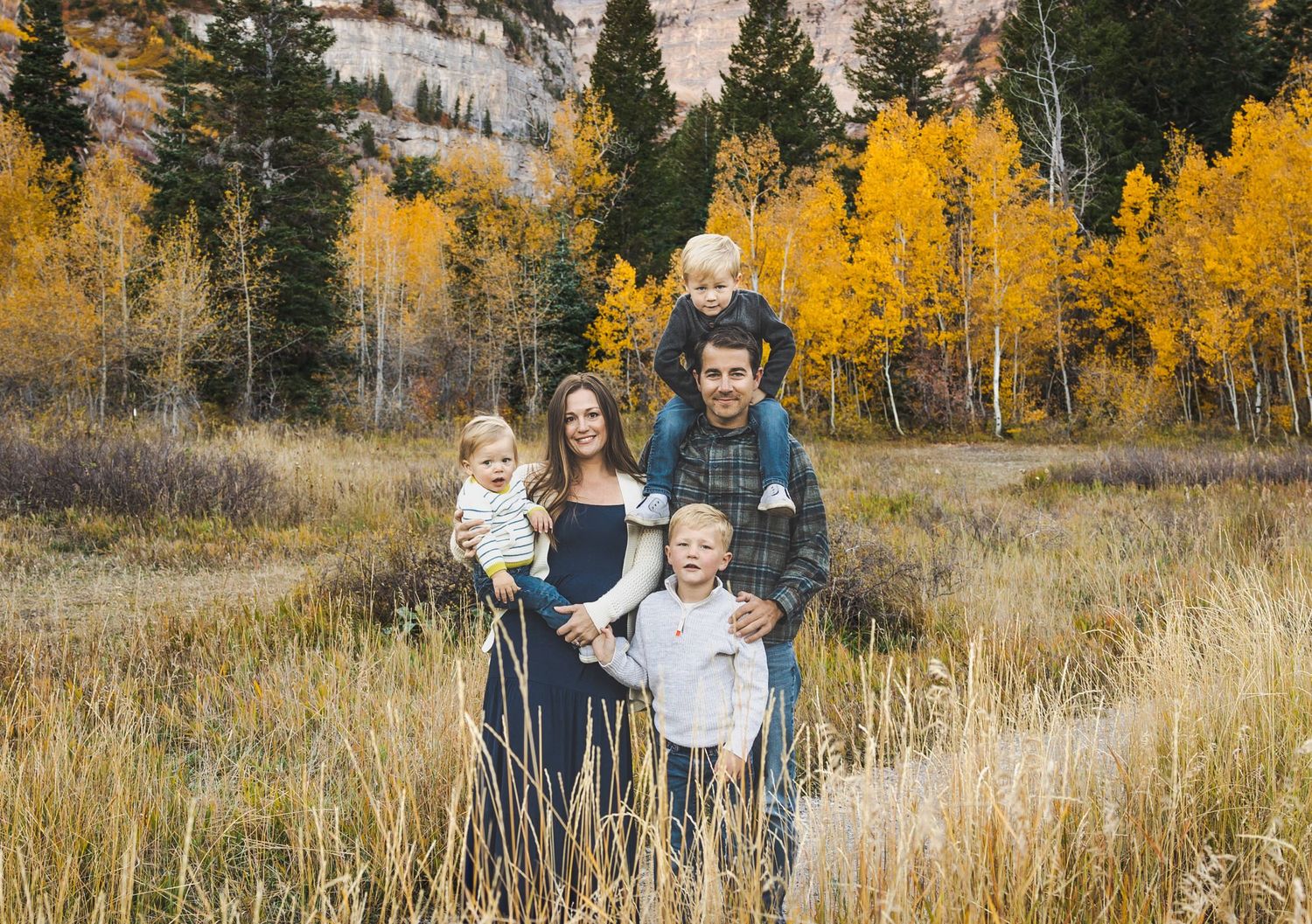 Fall Family Photos Highland Utah