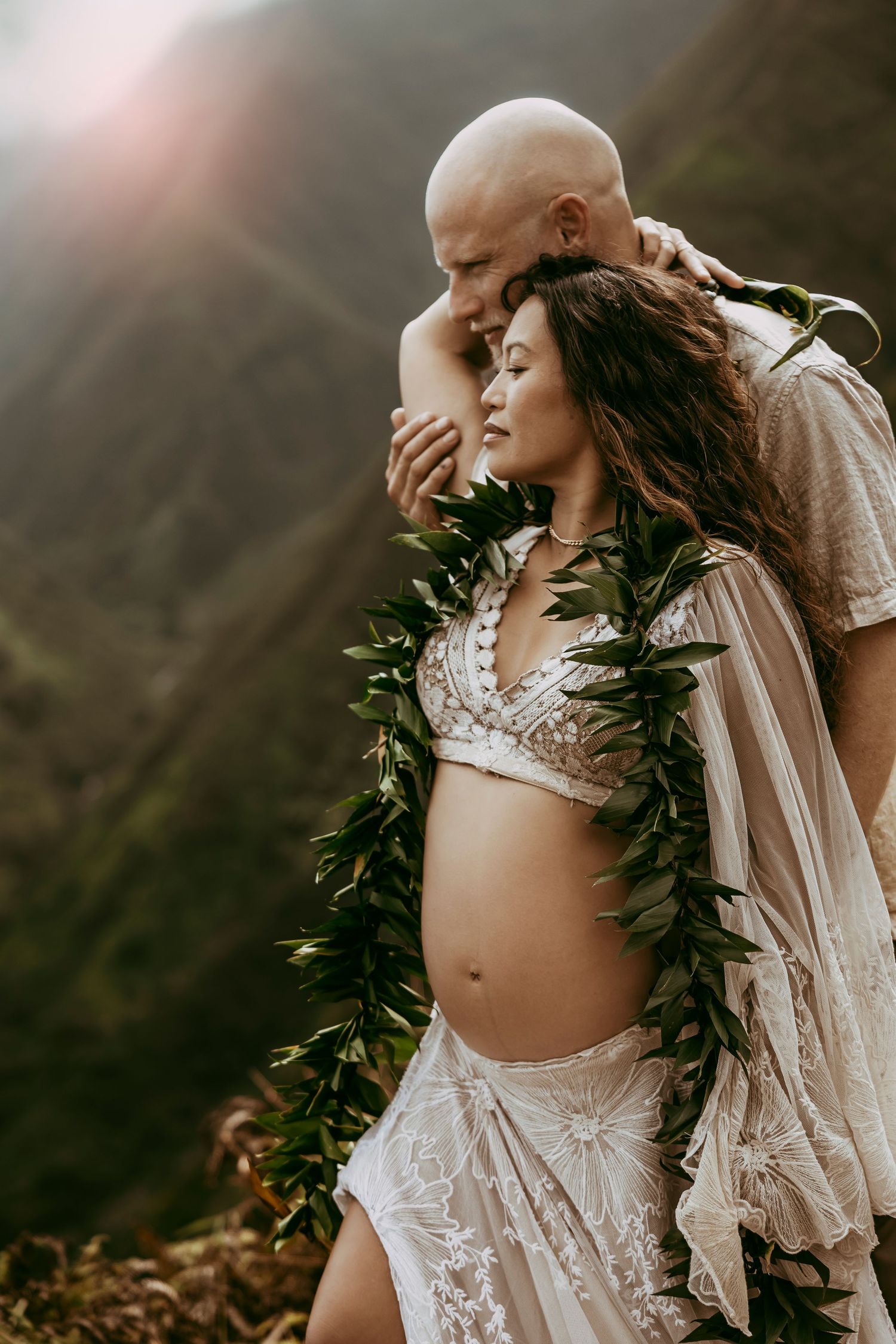 Maternity photos in mountains by Wilmington NC and Highland Utah photographer