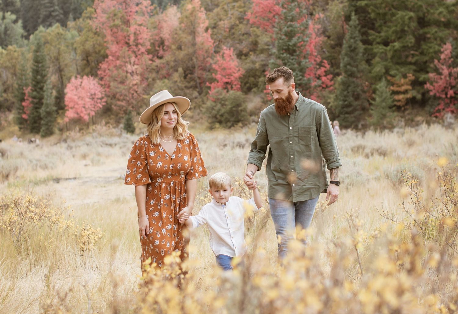 Fall family photo session Highland, Utah